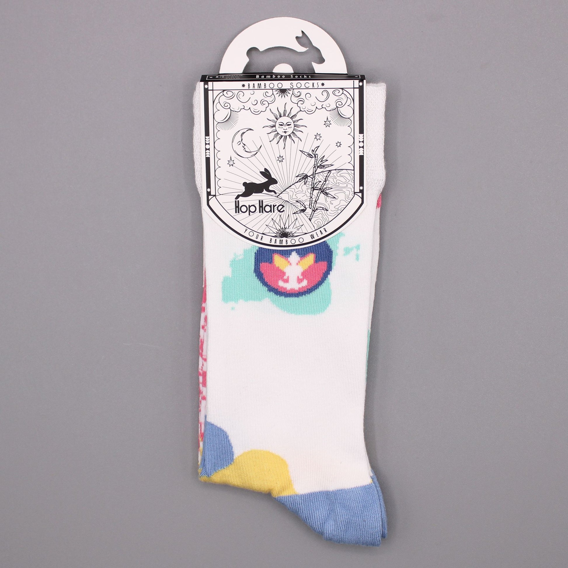 Hop Hare Bamboo Socks (36-40) - Meditation 
