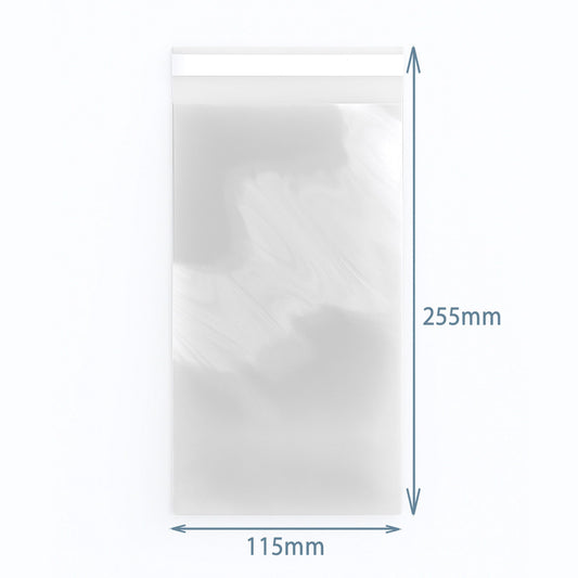 Poly-Prop Bags 255x115mm Reseal (500)