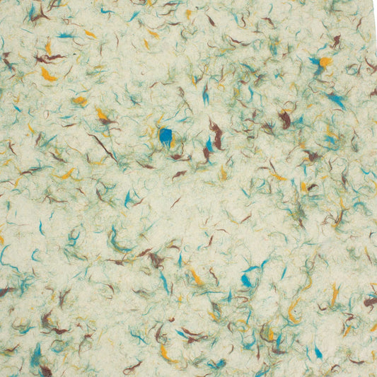 A4 - Lokta Craft Paper (20 sheet pack) - Mixed Pack  (Green Cotton - Marigold - Cornfower - Mixed Floral)
