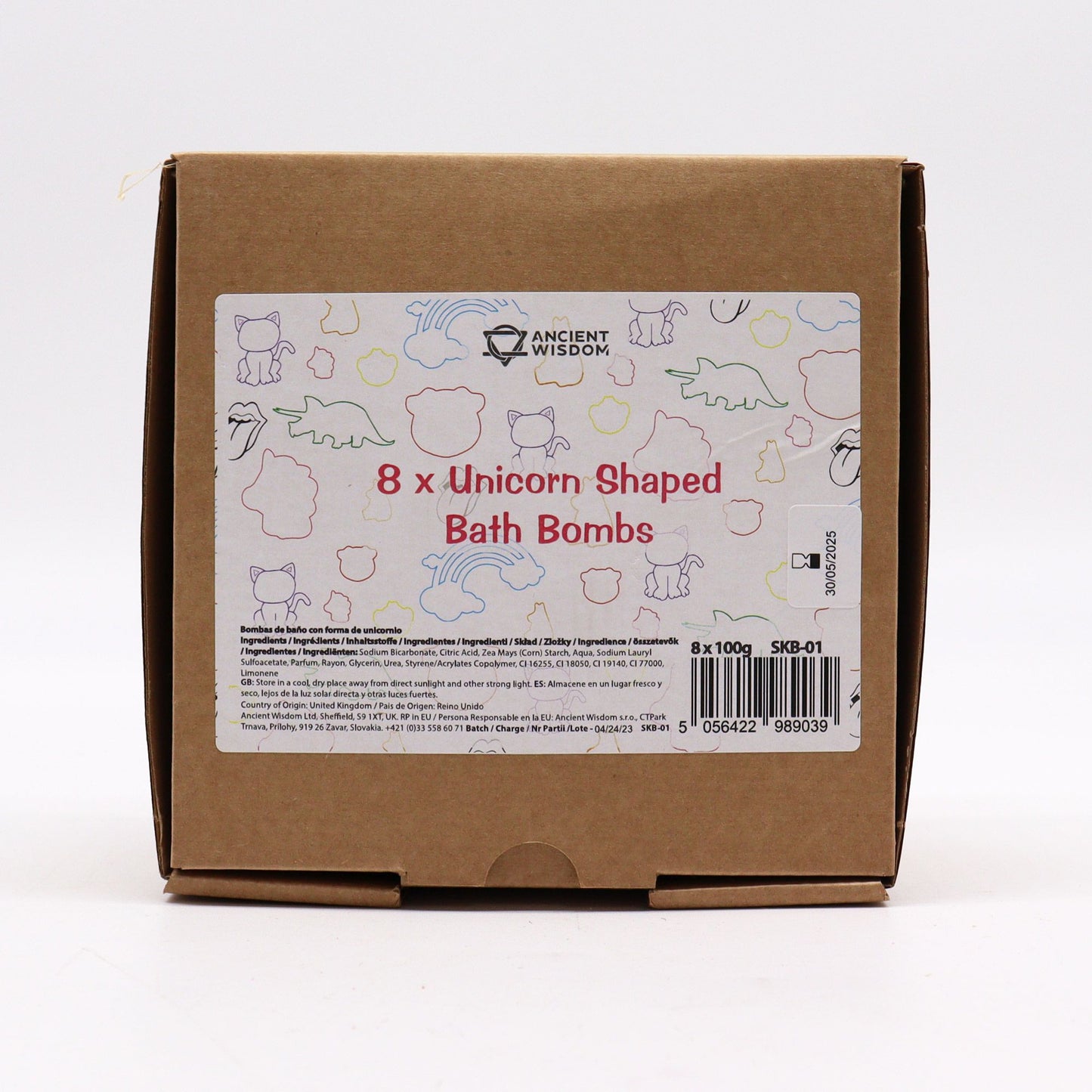 Unicorn Bathbomb 100g - Passion Fruit