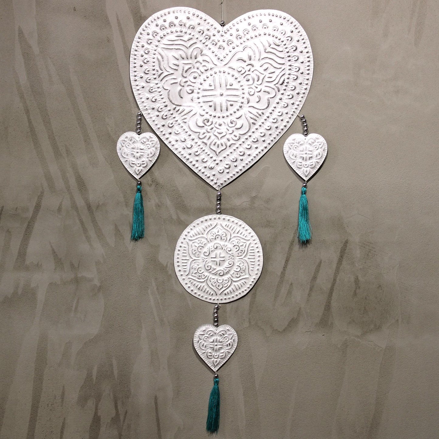 Aluminium Mobile - Hearts