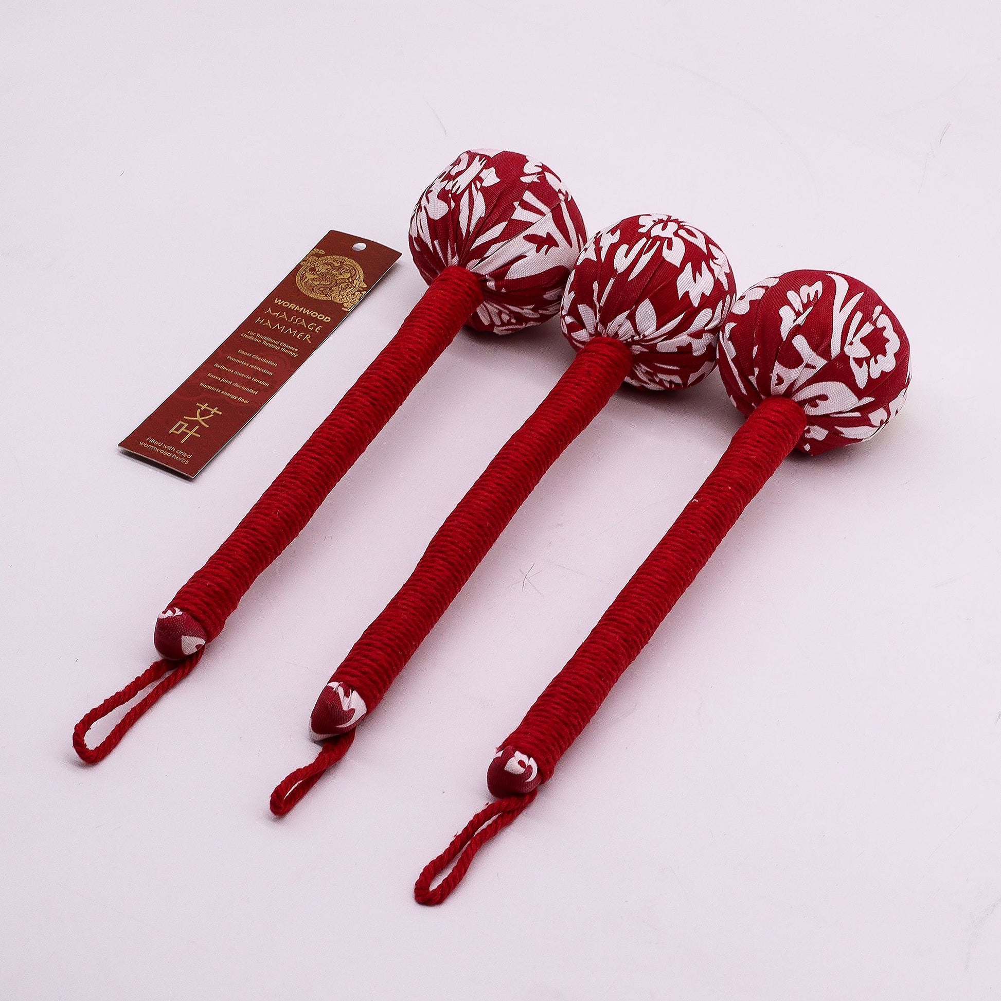 Wormwood Massage Hammer - Red