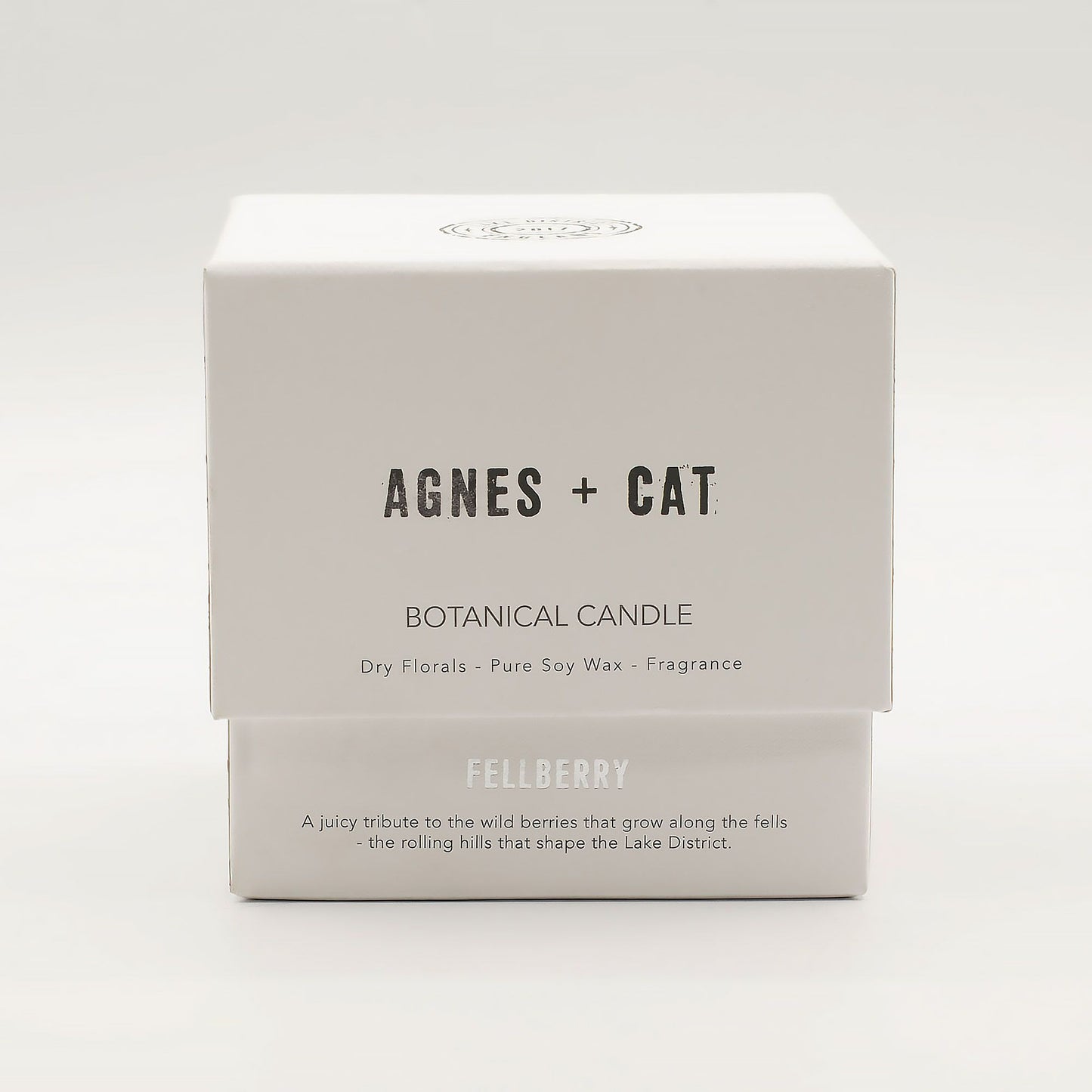 Sviečka Agnes + Cat Botanical zo sójového vosku - Fellberry