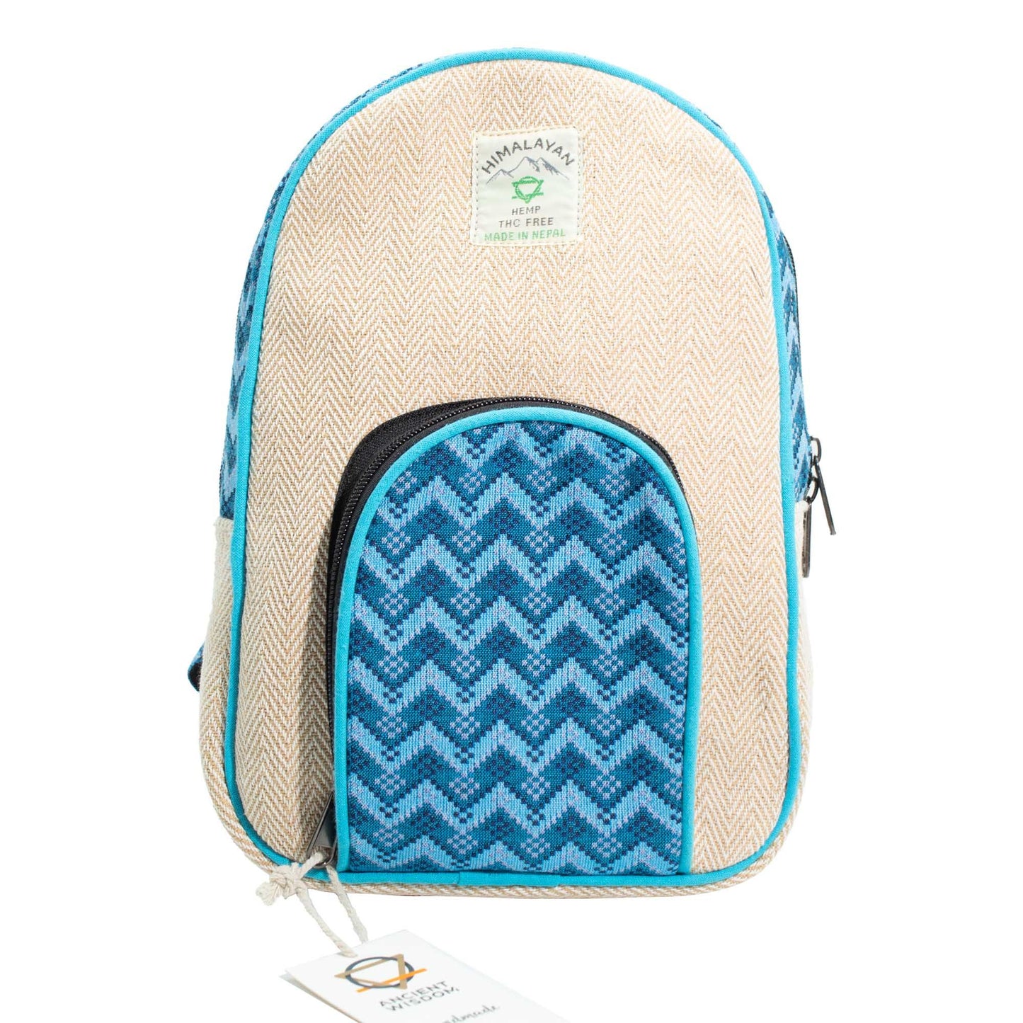 Medium Kathmandu Backpack – Dhaka Design (30x21x9cm)