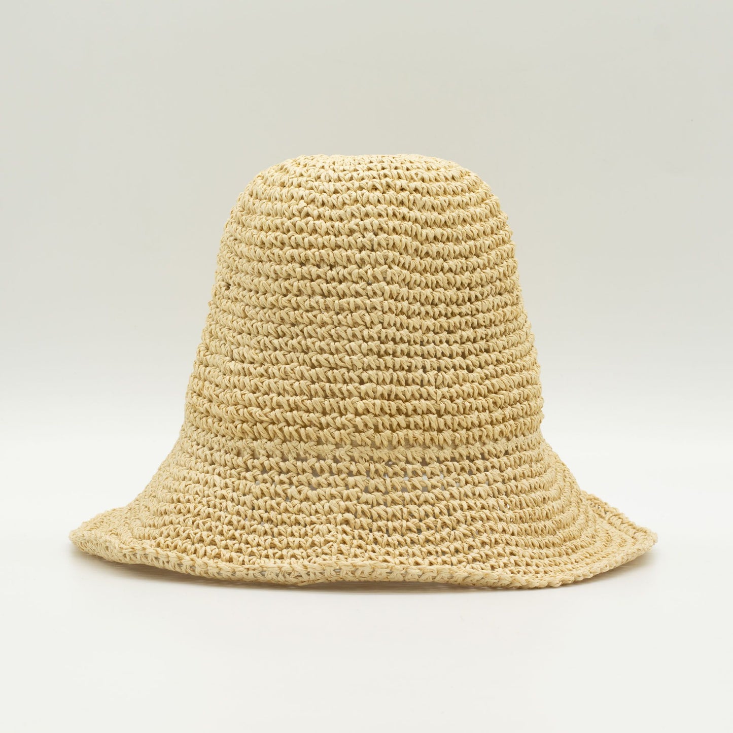 Floppy Straw Sun Hat - Natural Biege