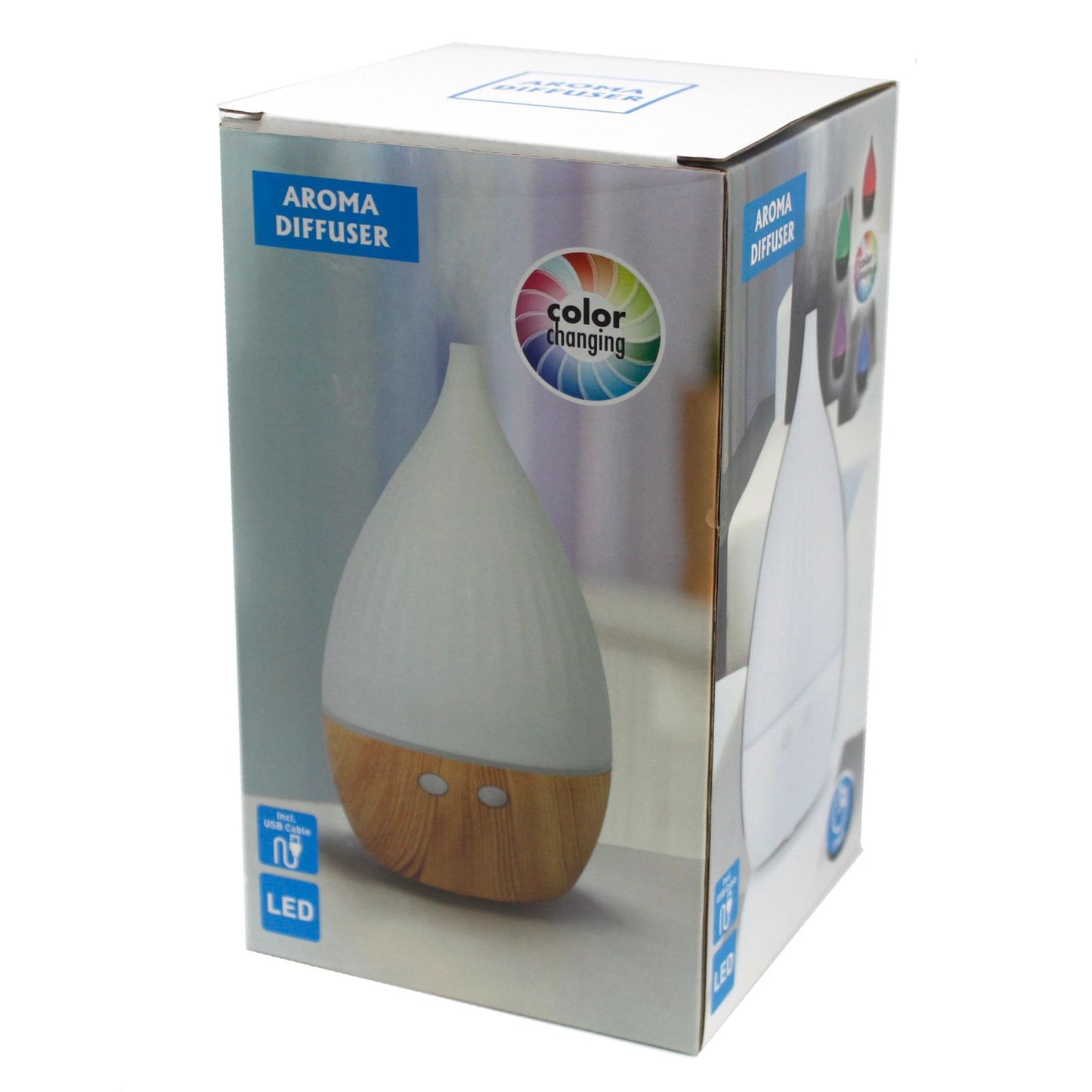 Atomizér Milan - USB - Zmena farby