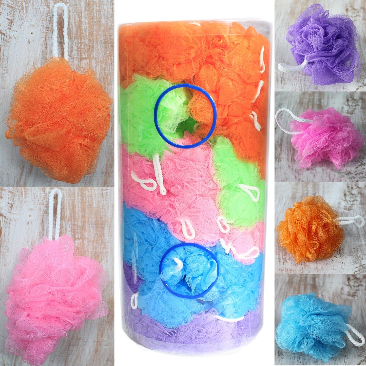 Classic Scrunchies 5 asst (display tube) - 40gm