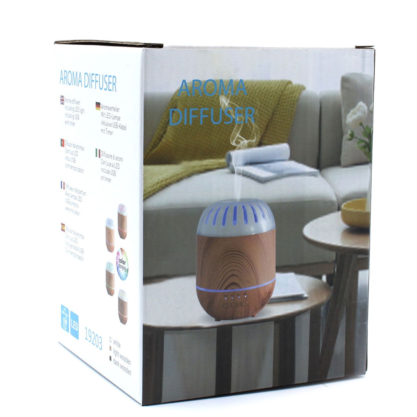 Atomizér Copenhagen - USB - Zmena farby - Časovač