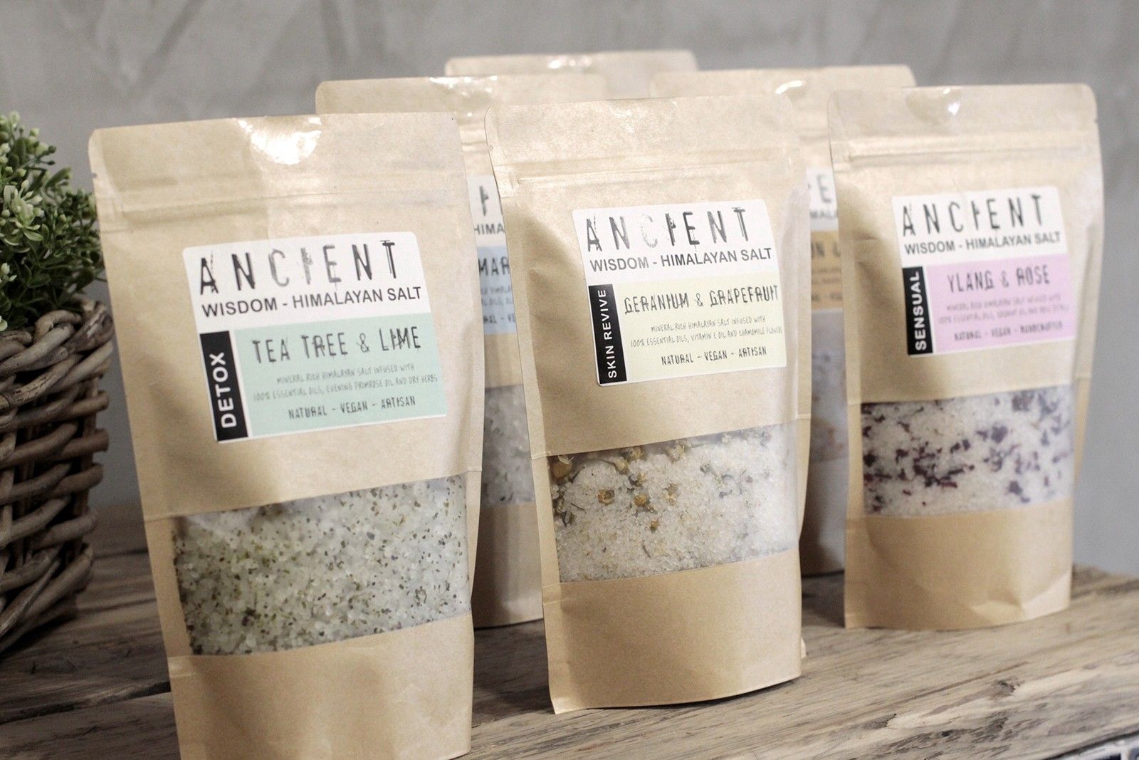 Himalayan Bath Salt Blend 500g - Energise 