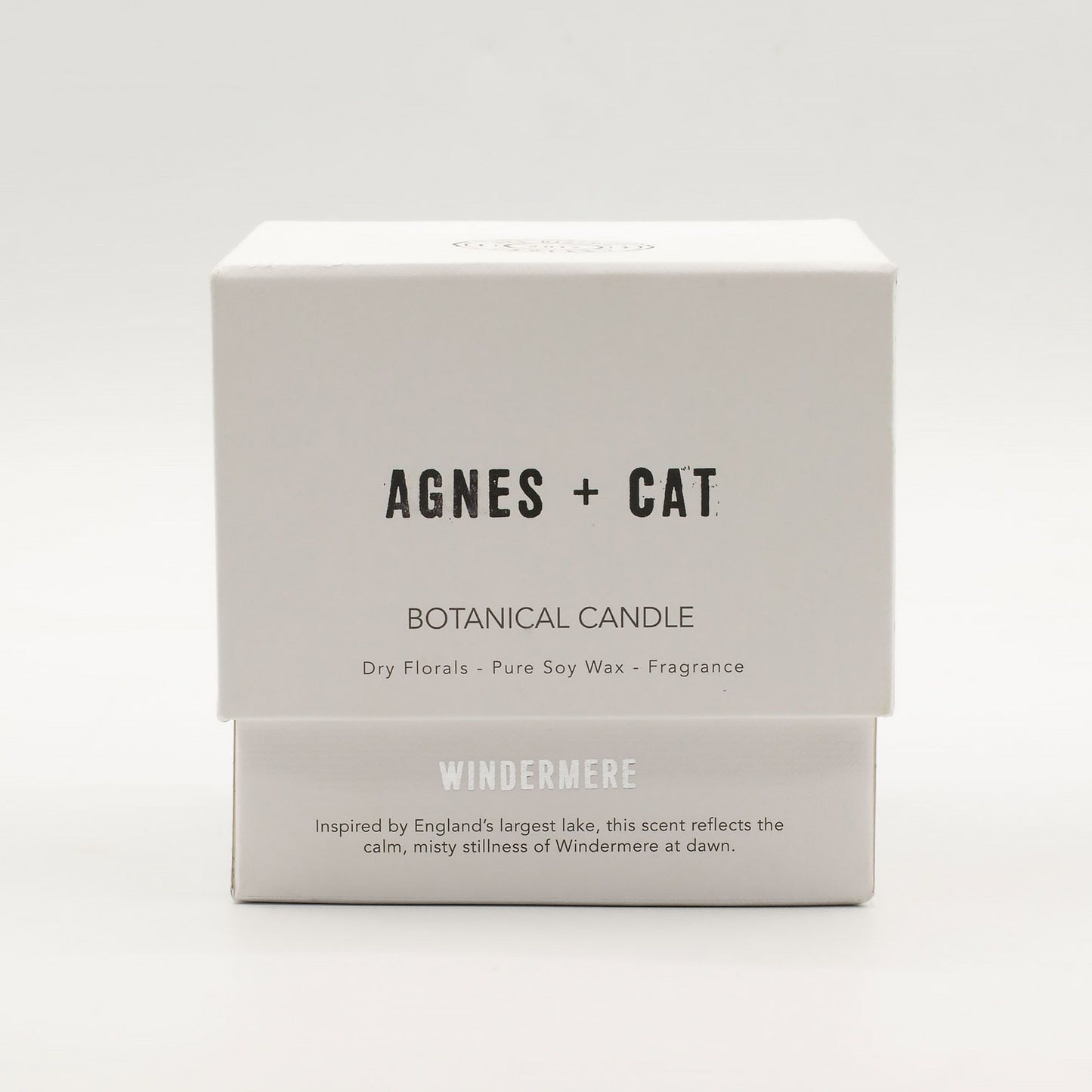 Sviečka z botanického sójového vosku Agnes + Cat - Windermere