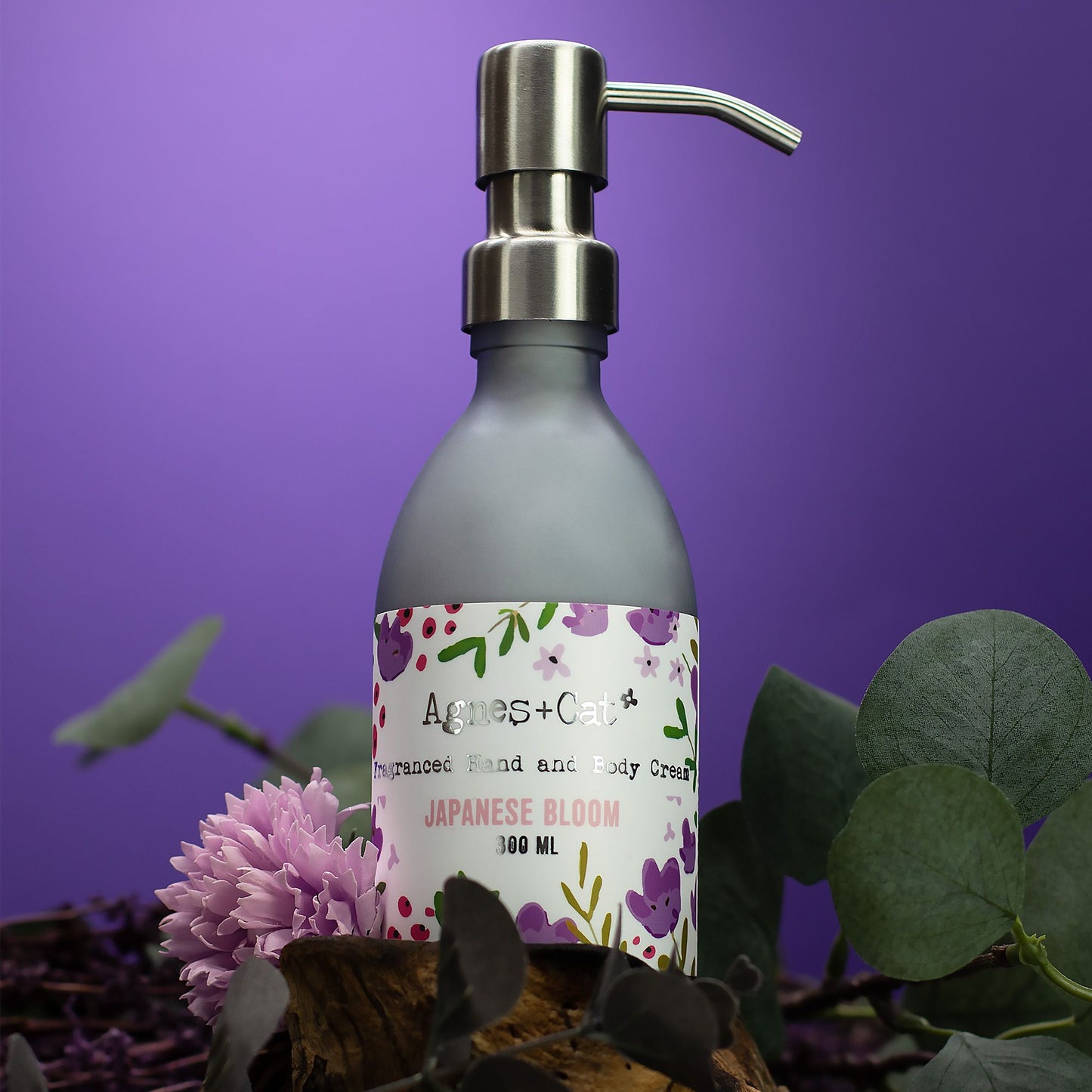 Krém na ruky a telo - Japonský kvet - 300 ml