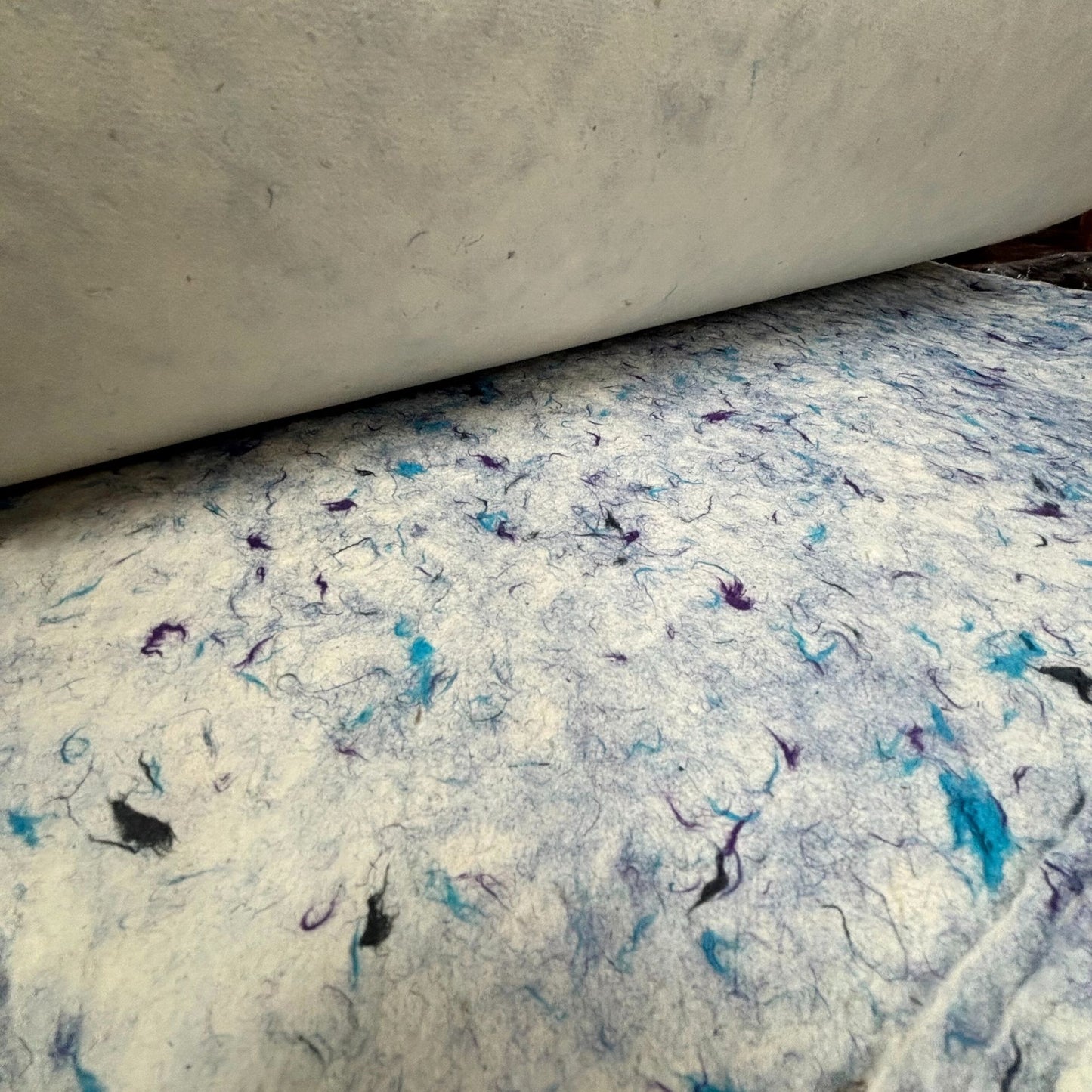 Lokta Craft / Wrapping Paper (51x76cm) - Blue Cotton
