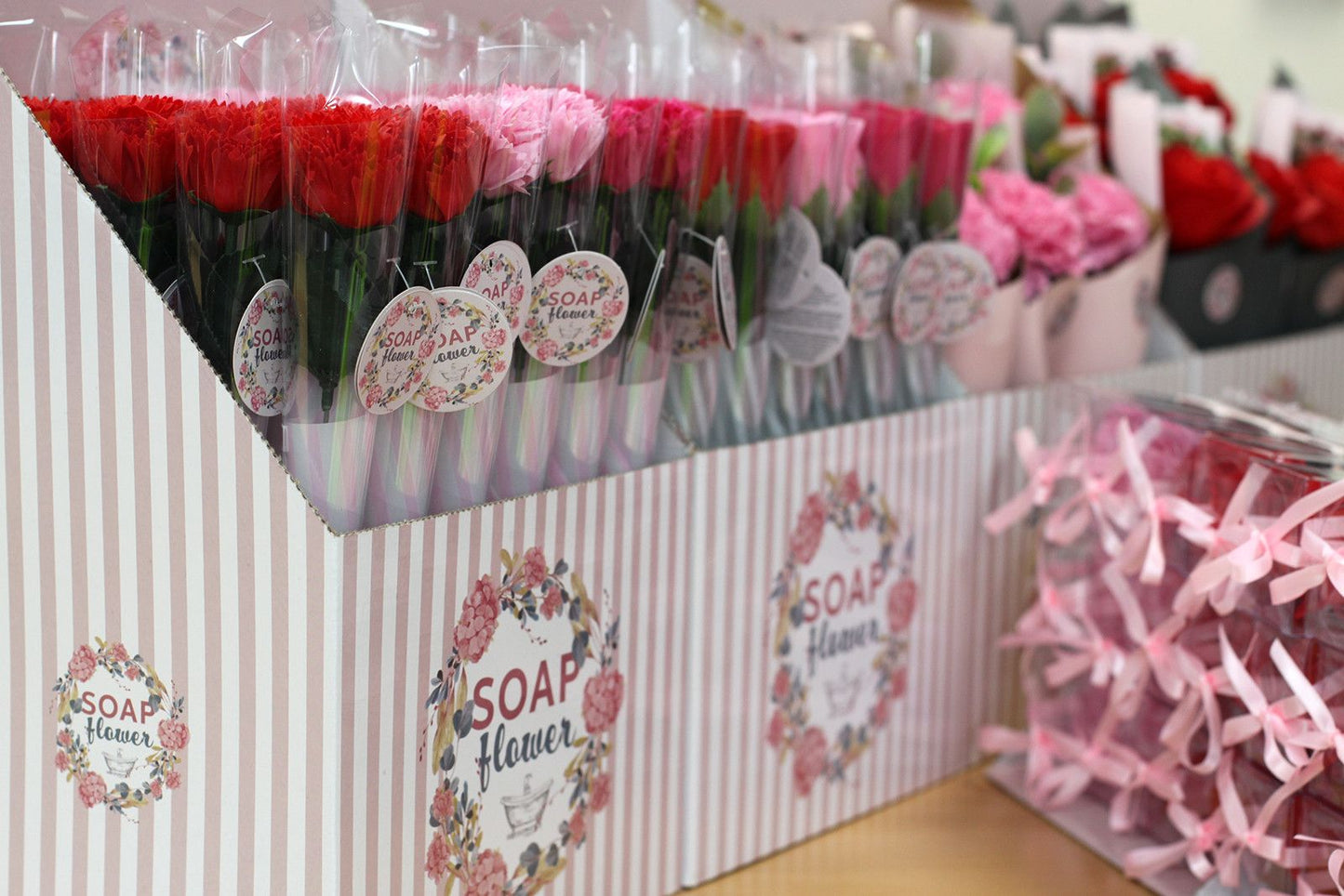 Ready to Retail Soap Flower - Large Carnation Bouquet