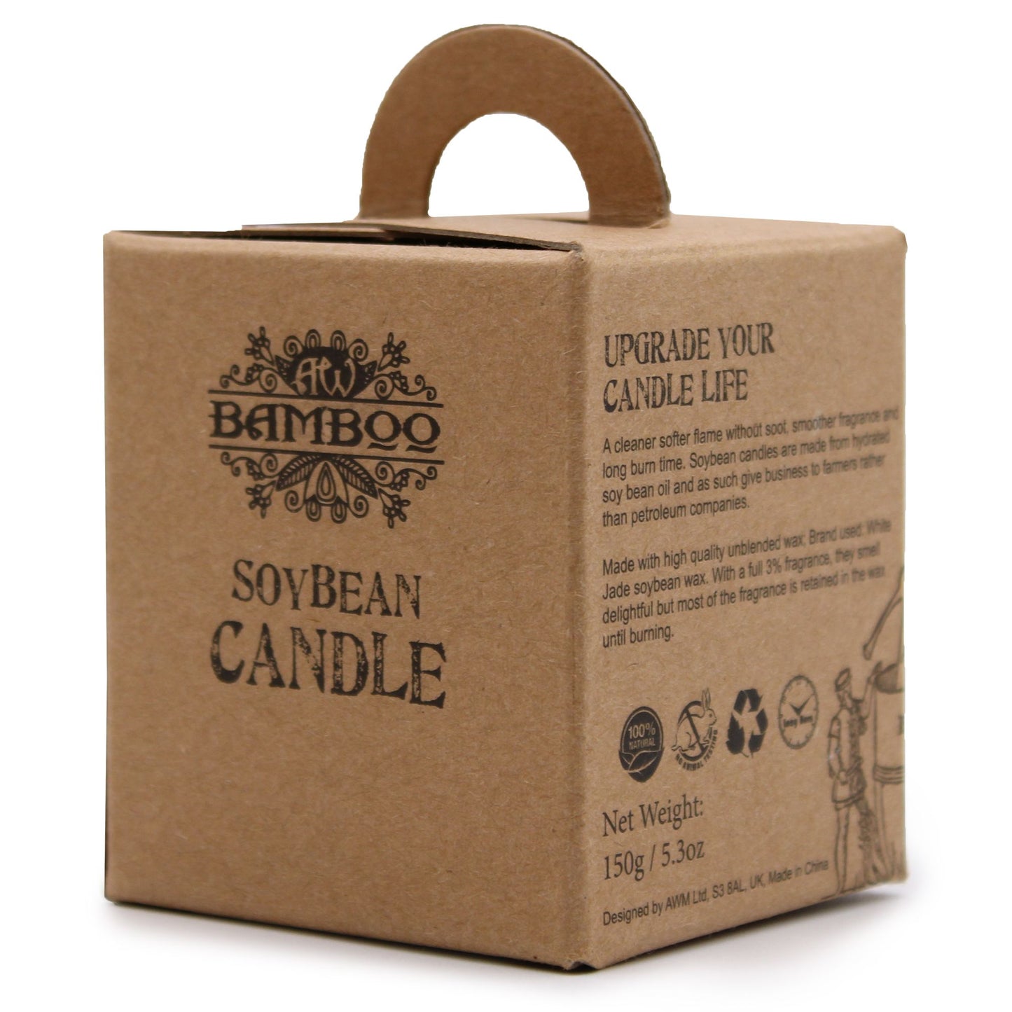 Soybean Jar Candle - Cucumber & Mint