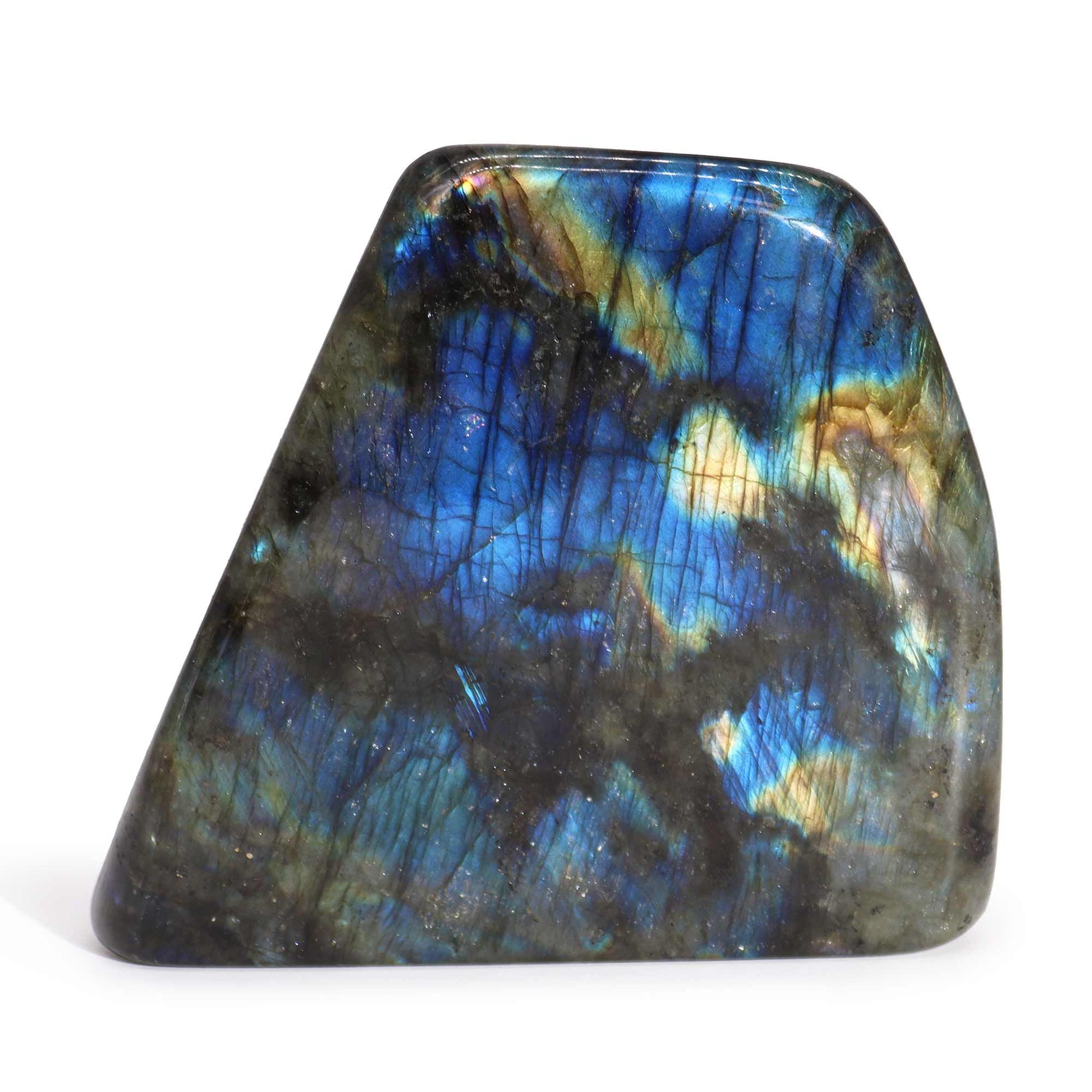 Madagascar Labradorite Statement Stones (approx 900-1100gms  100-170mm)