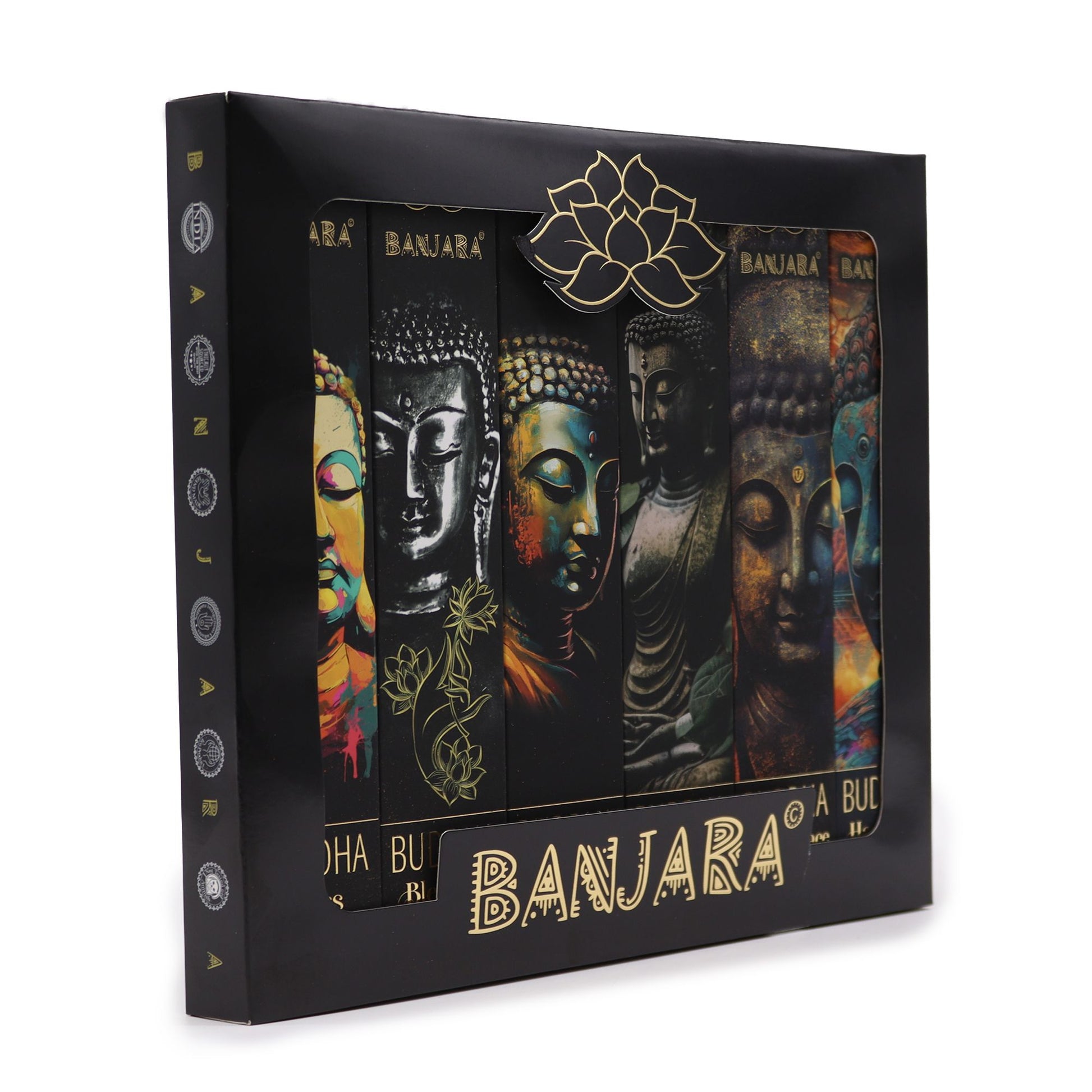 Banjara Buddha - Set of 6 - Box