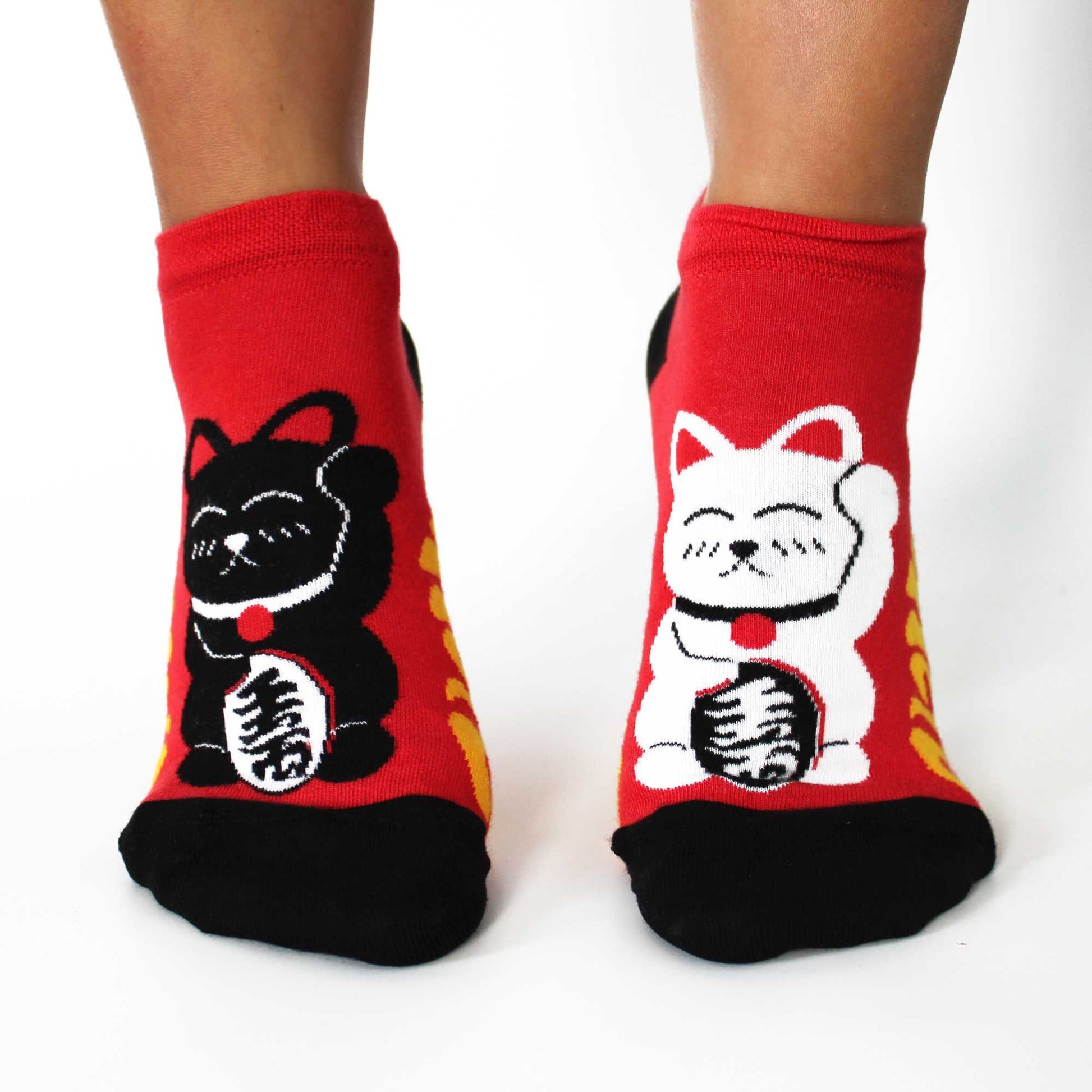 M/L Hop Hare Bamboo Socks Low (41-46) - Lucky Cat
