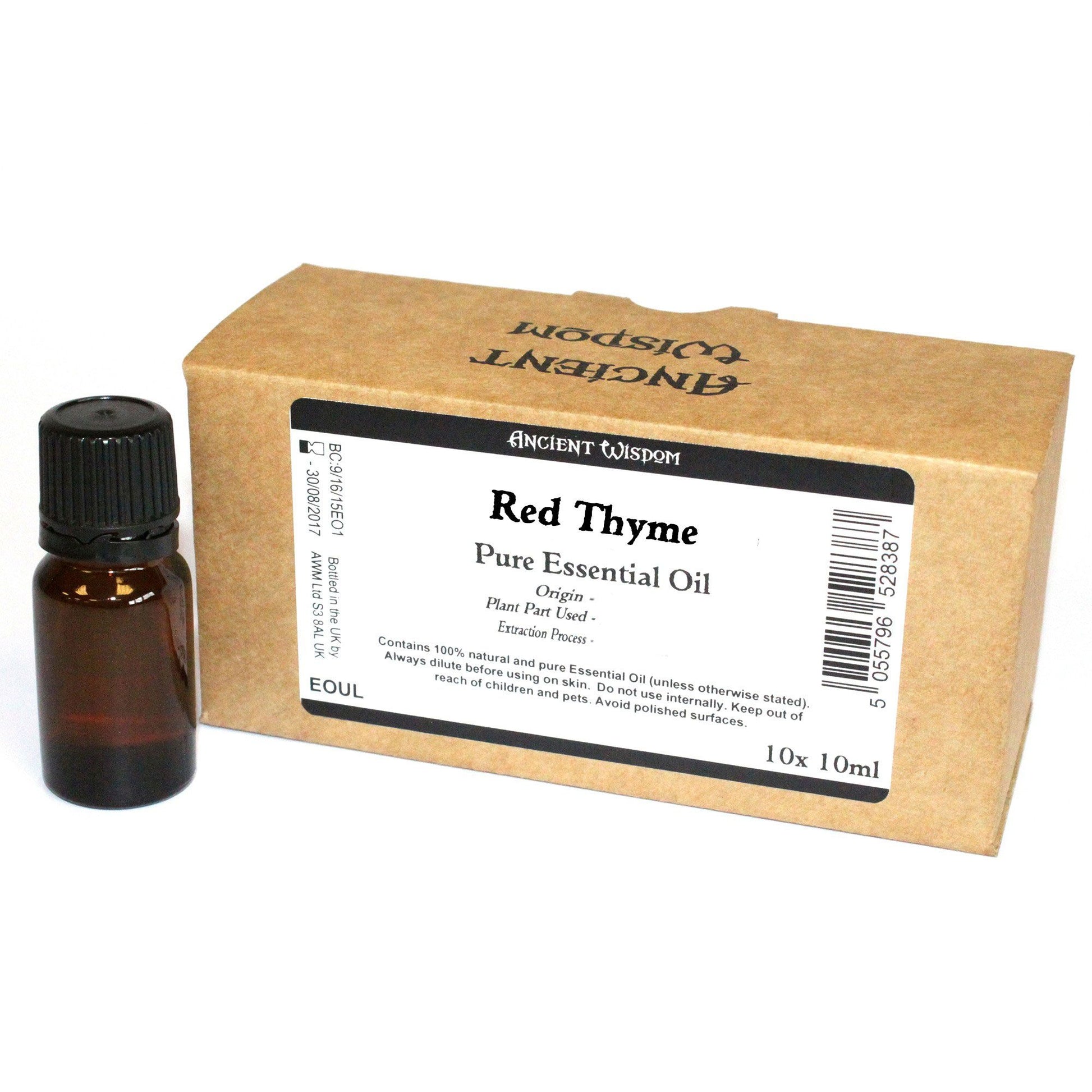 10x 10ml Red Thyme Essential Oil 10x 10ml Unlabelled