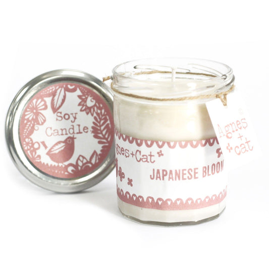 Sviečka Jam Jar - Japonský kvet