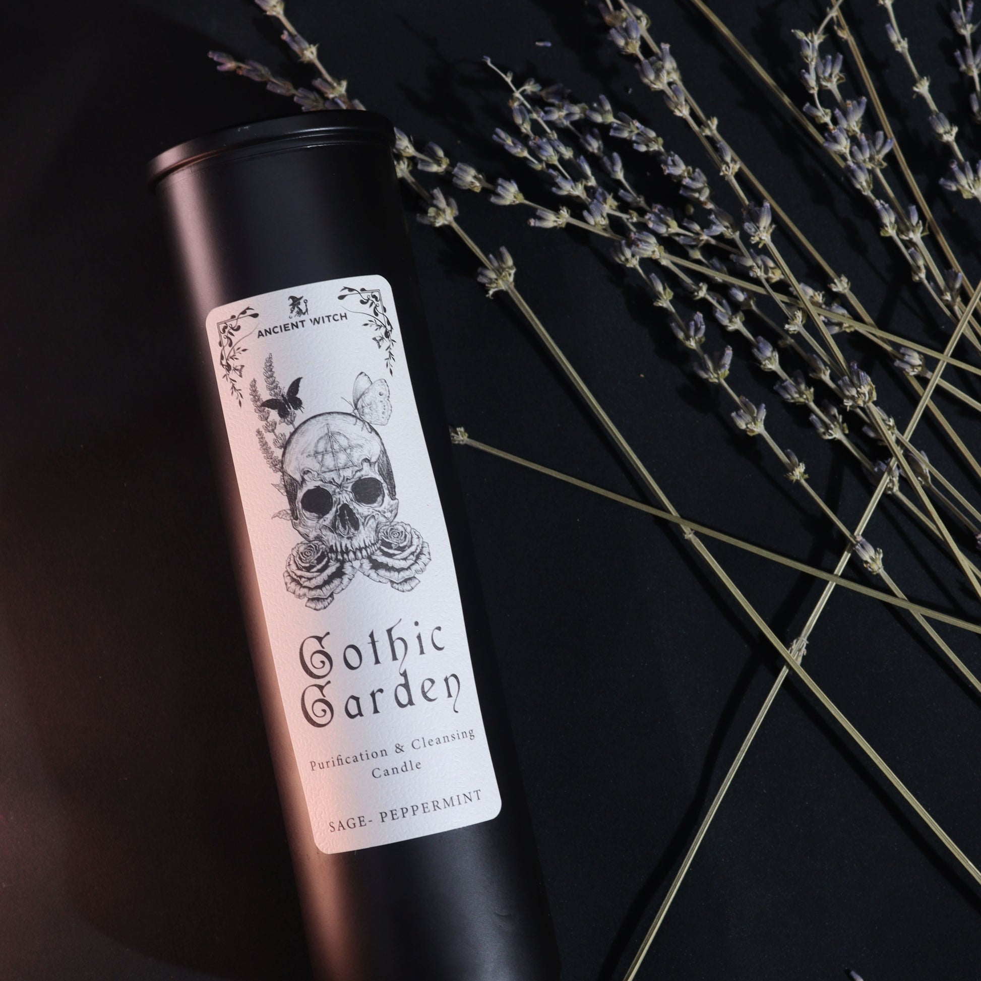 Ancient Witch Purification Candles - Gothic Garden