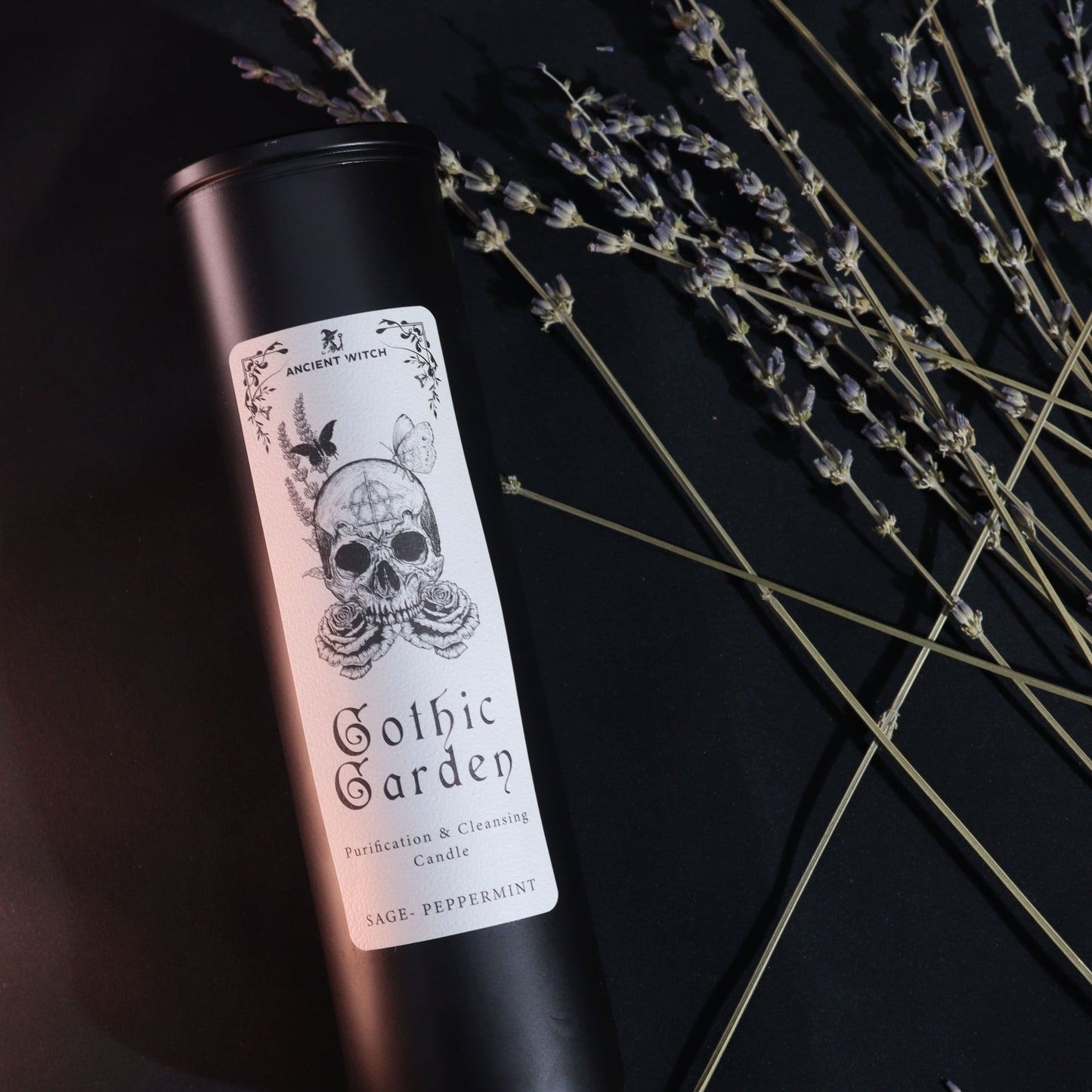 Ancient Witch Purification Candles - Gothic Garden