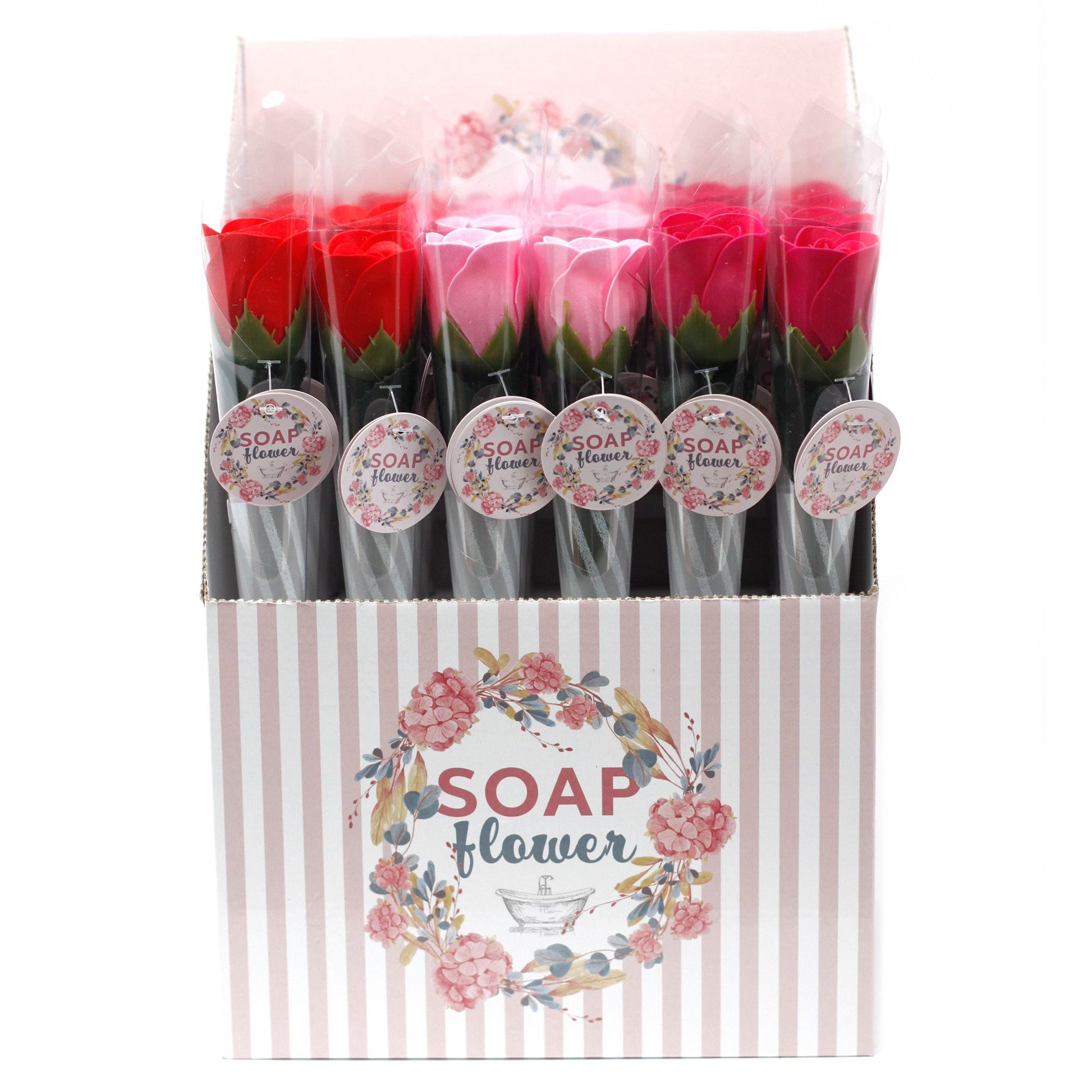 Ready to Retail Soap Flower - Small Rose