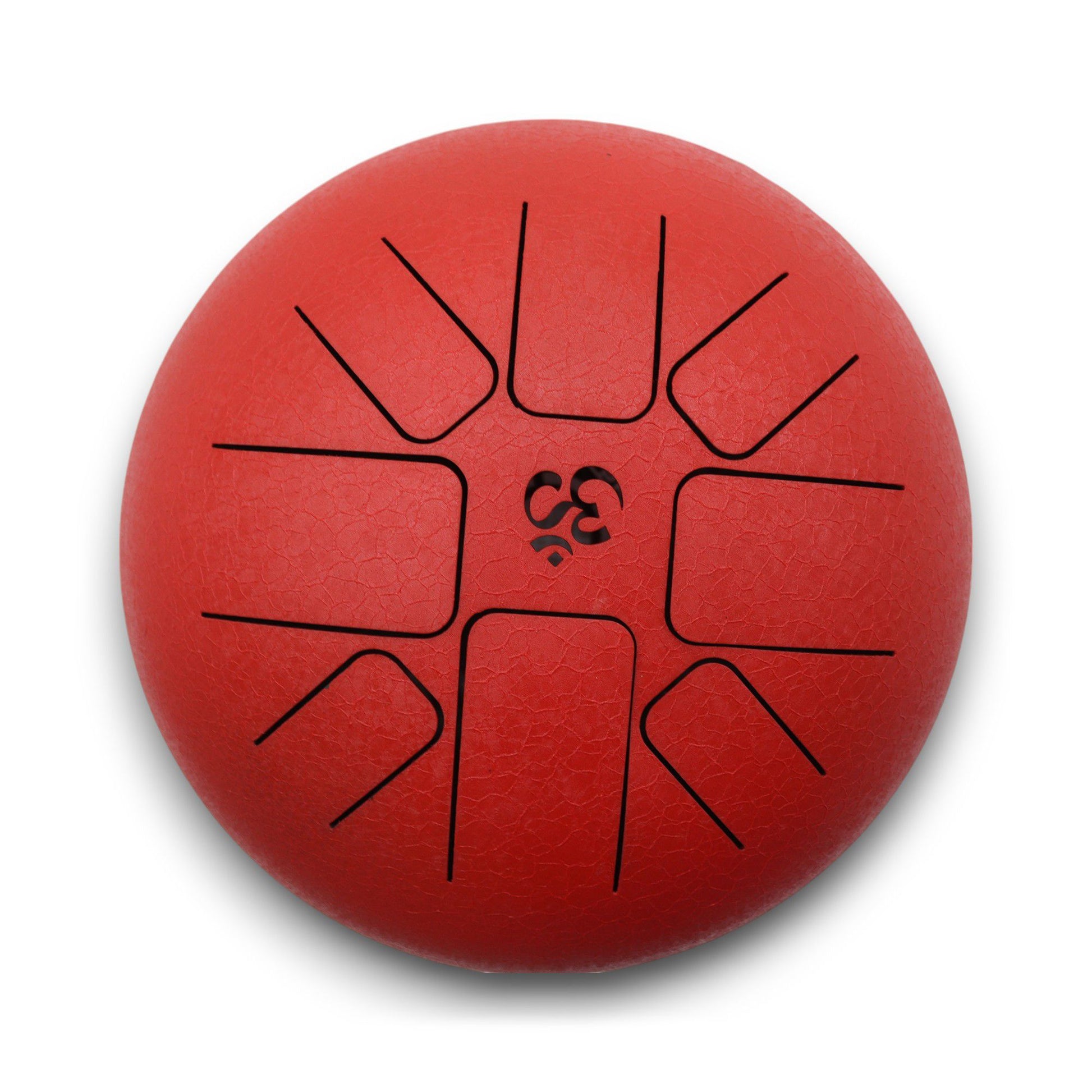 Med Steel Tongue Happy Drums  Om Red- 22x16cm