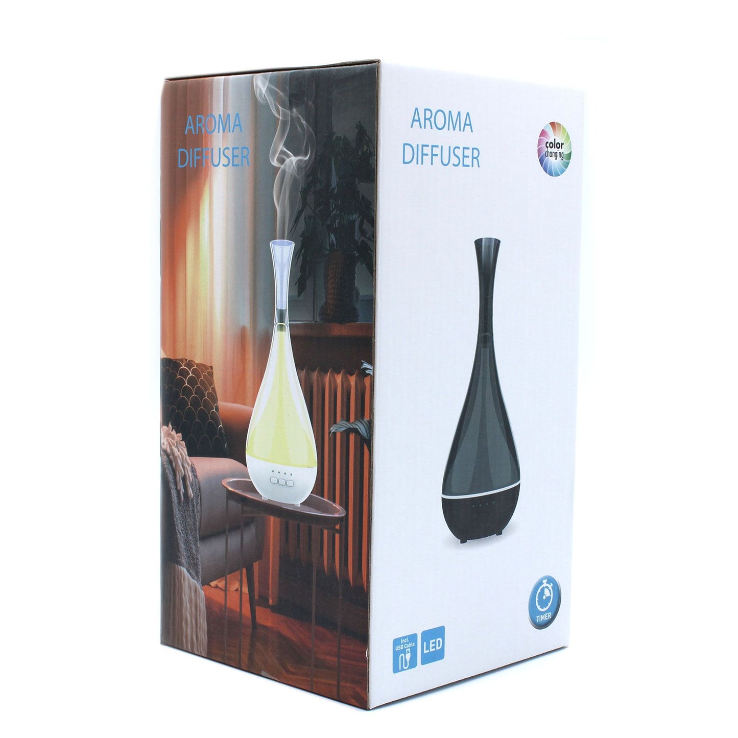 Atomizér Paris - USB - Zmena farby - Časovač