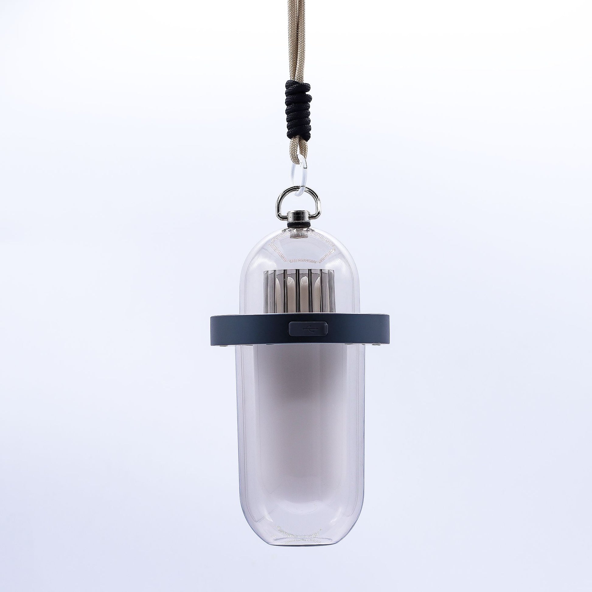 Outdoor Flame Effect Lamp - White USB - C Chargable - Multi Colour