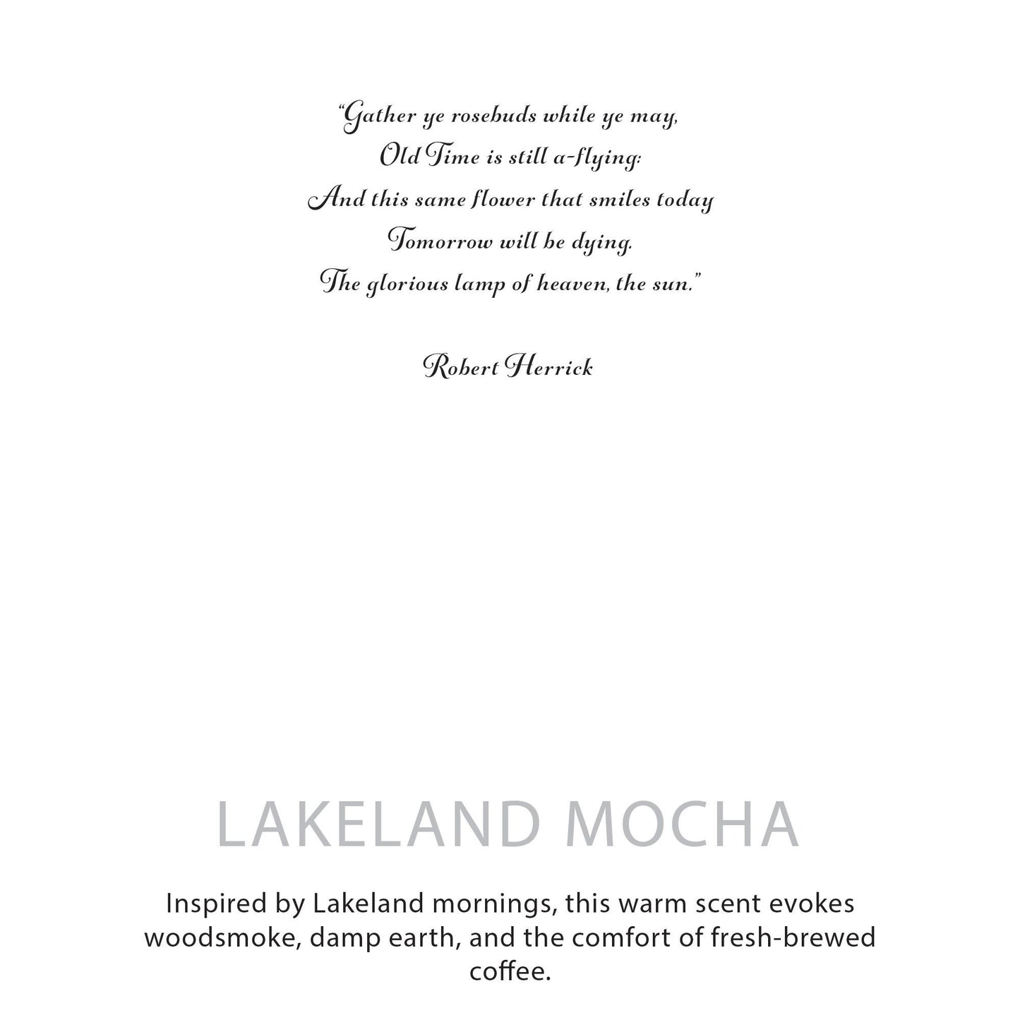 Agnes + Cat Botanical Soy Wax Candle - Lakeland Mocha