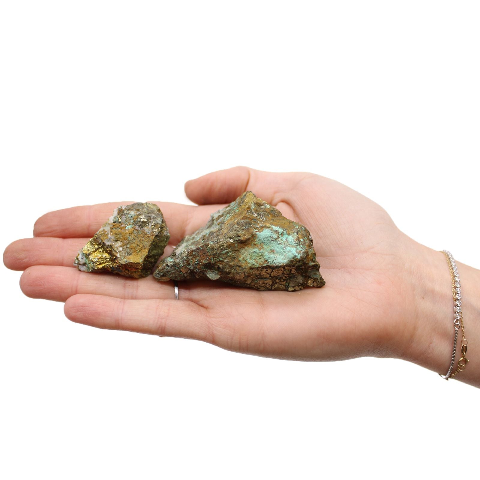 Mineral Specimens - Chalcopyrite (approx 80 pieces)
