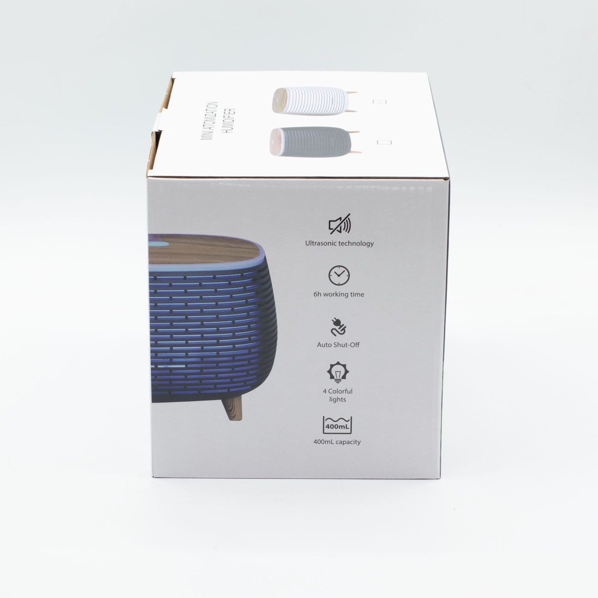 Aromatherapy Futuristic Ribbed - USB - Colour Change - Remote