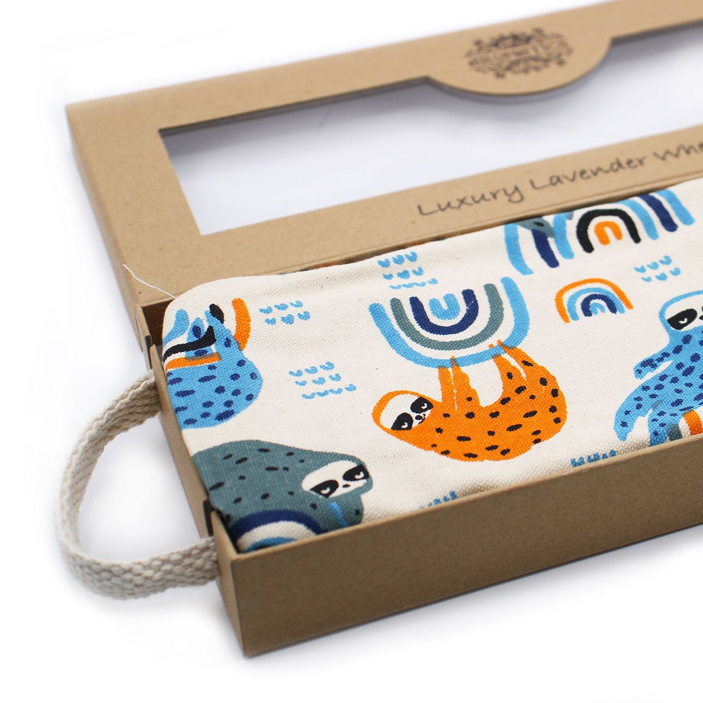 Luxury Lavender  Wheat Bag in Gift Box  - Night Leopard