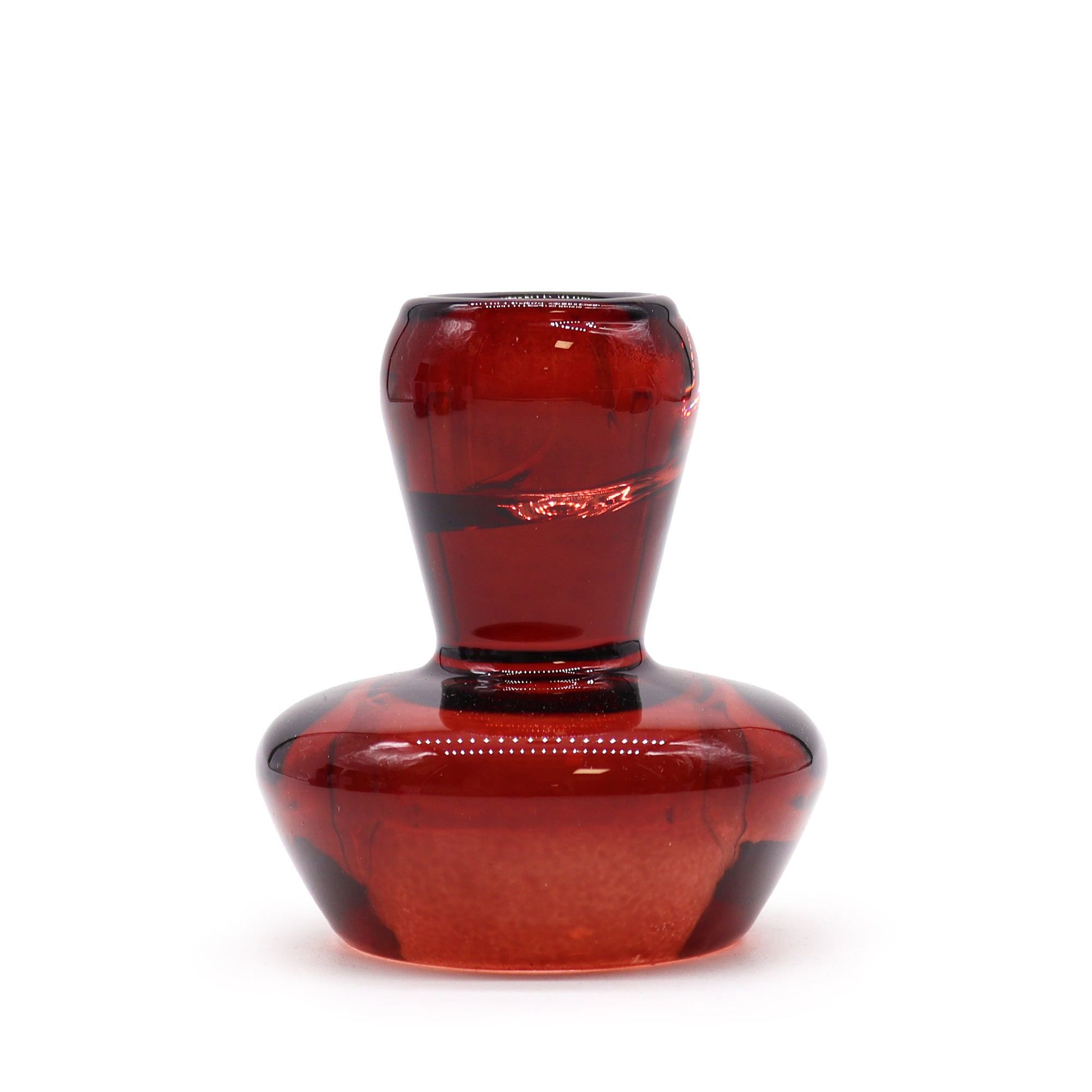 Set of 2 Mushroom Flip Dinner Candle / Tealight Holder - Vampire Red