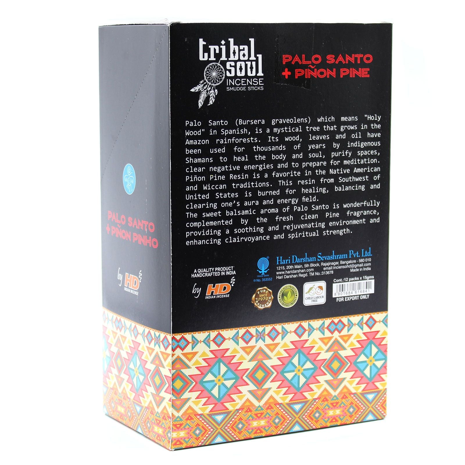 Tribal Soul Incesne - Palo Santo + Pinon Pine