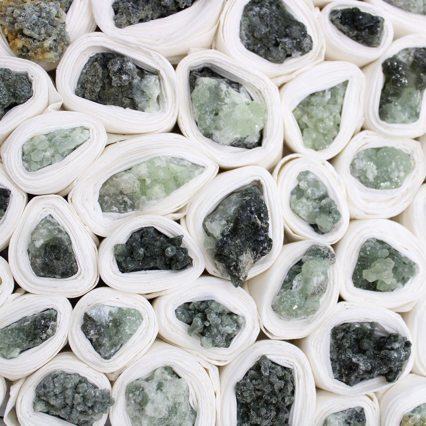 Mineral Specimens - Small Prynite (approx 100 pieces)