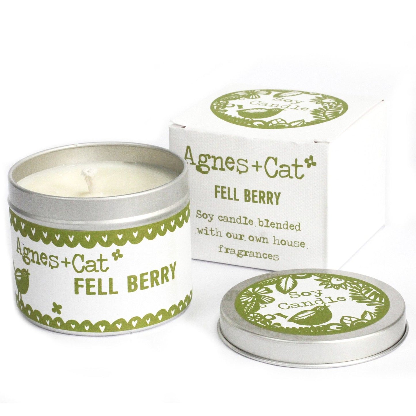 Plechová sviečka - Fell Berry