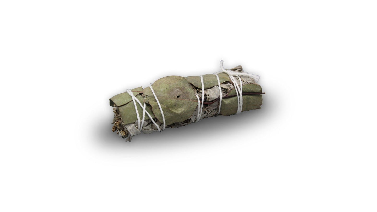 Smudge Stcik - White Sage & Eucalyptus 10 cm
