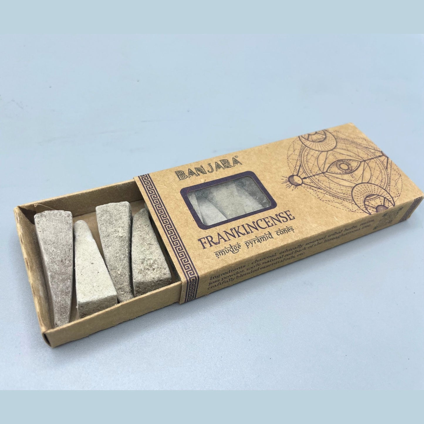 Banjara Smudge Pyramid Cones -  Frankincense