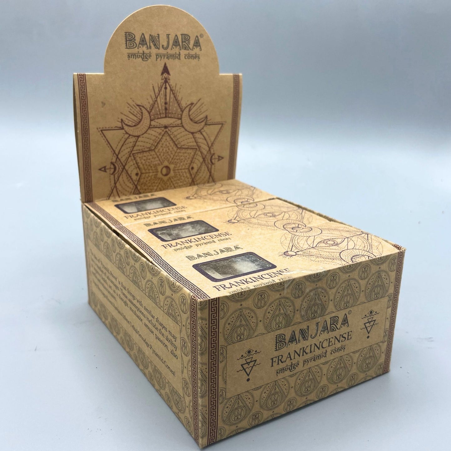 Banjara Smudge Pyramid Cones -  Frankincense