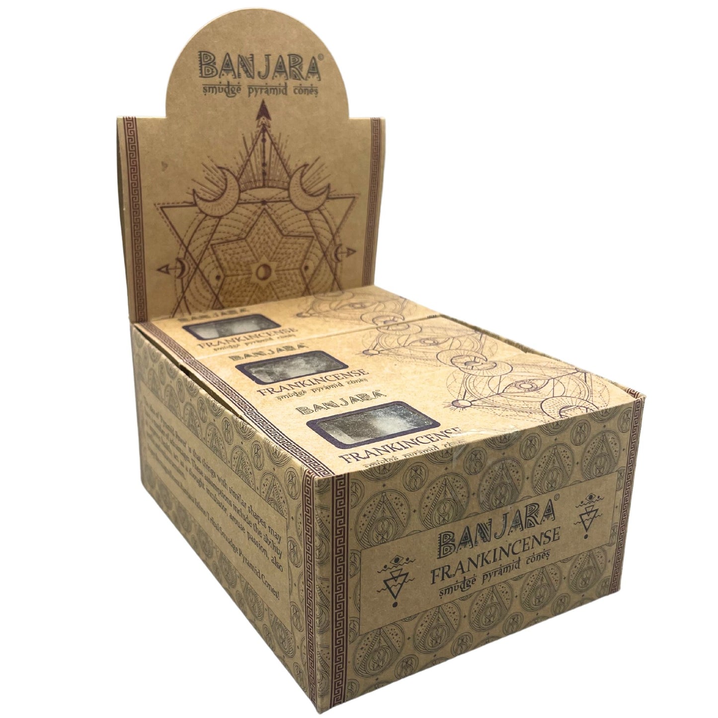 Banjara Smudge Pyramid Cones -  Frankincense
