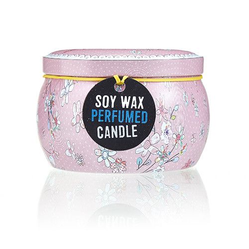 Art Tin Candle - Friendly Messages