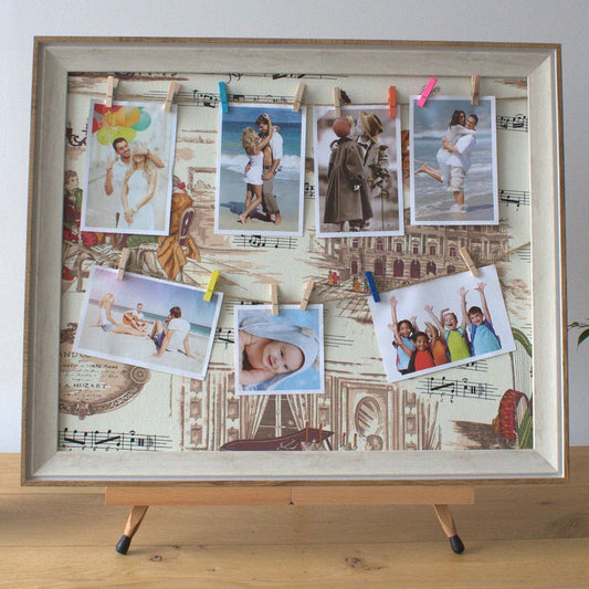 Lrg DIY Peg Photo Frames - Mozart