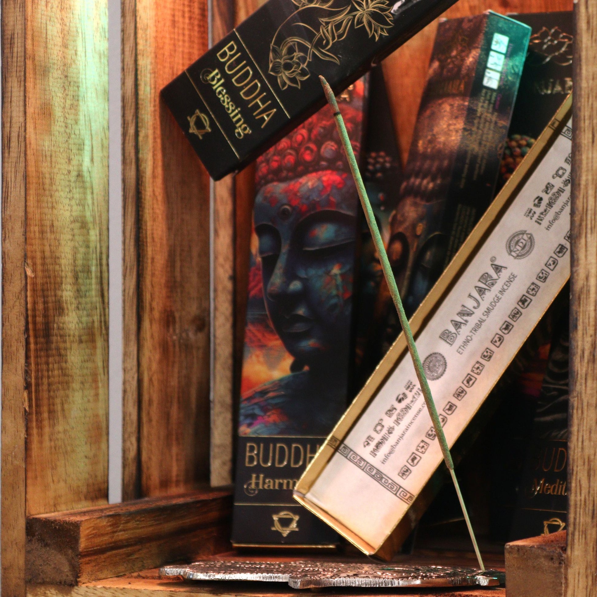 Banjara Buddha - Set of 6 - Box