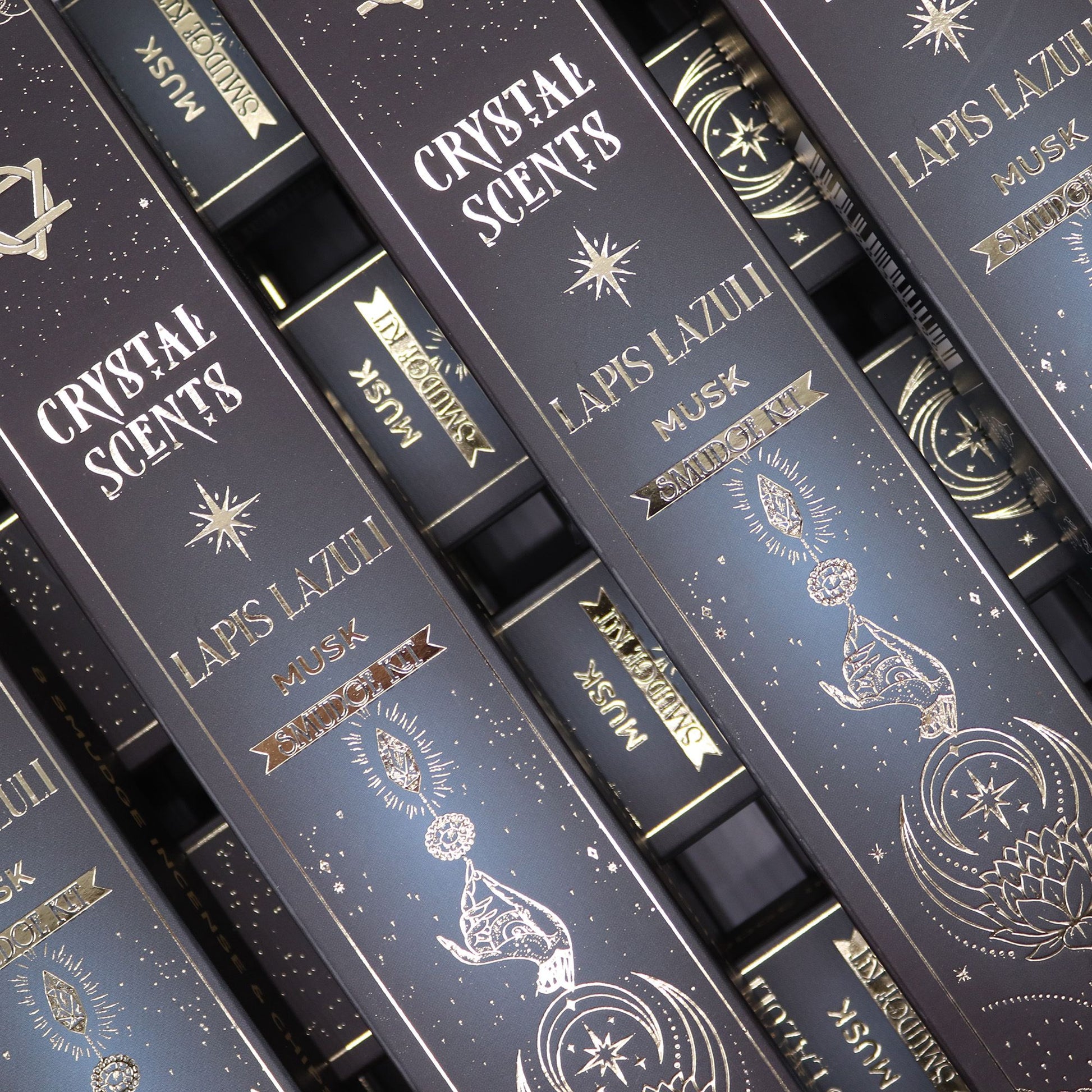 Lapis Crystal Scents Smudge Incense - Musk