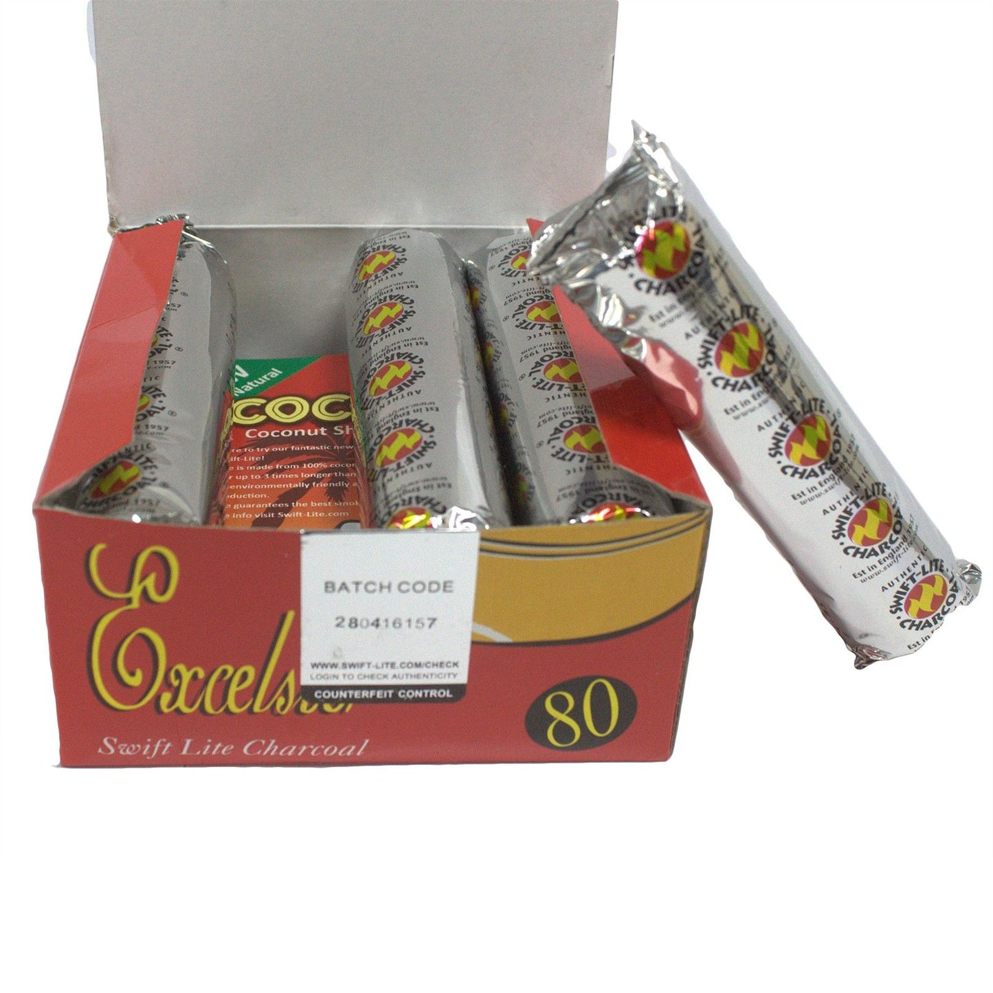 Pack of 10 Charcoal Tablets