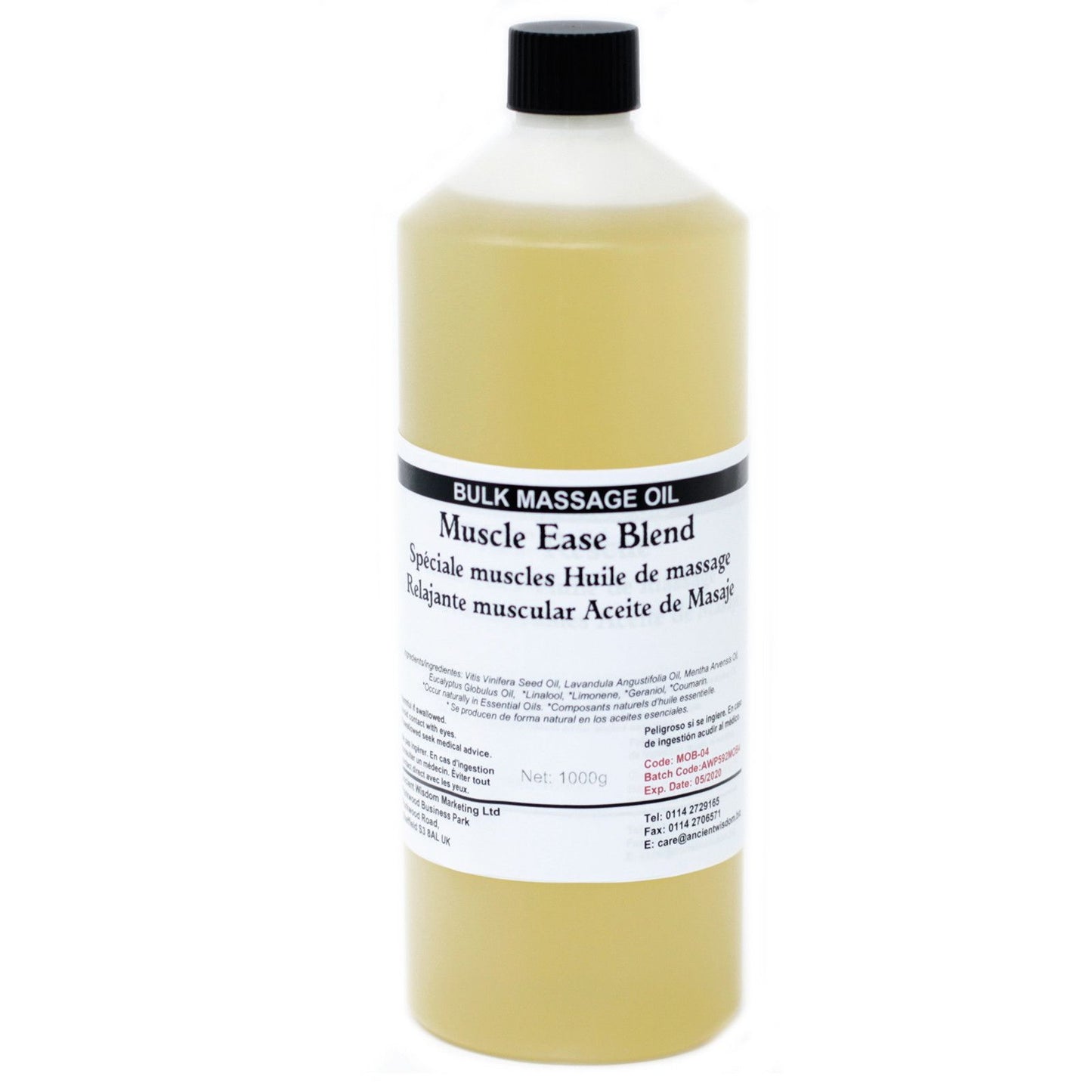 Muscle Ease 1Kg Massage Oil