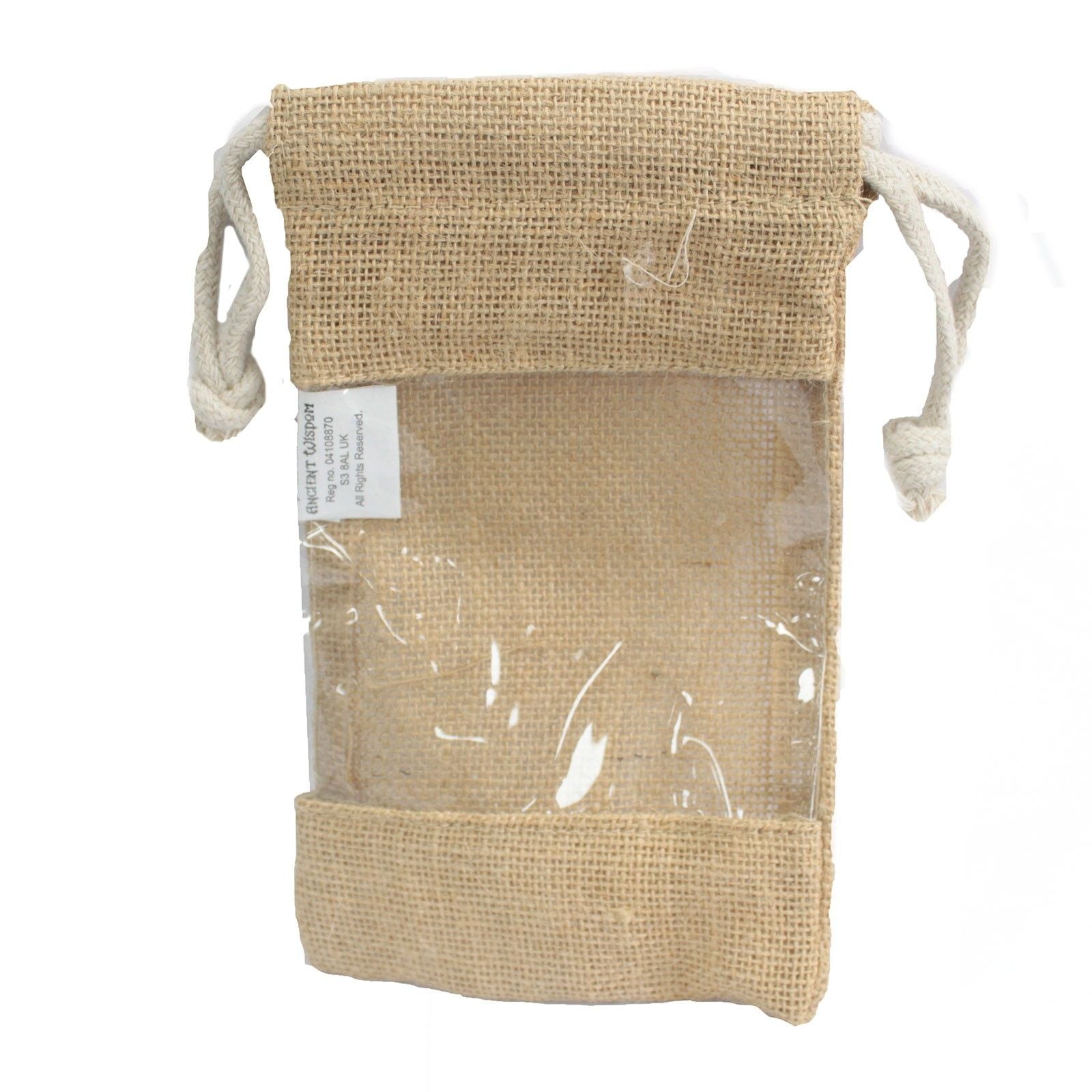 Med - Jute Window Bag 20x12cm