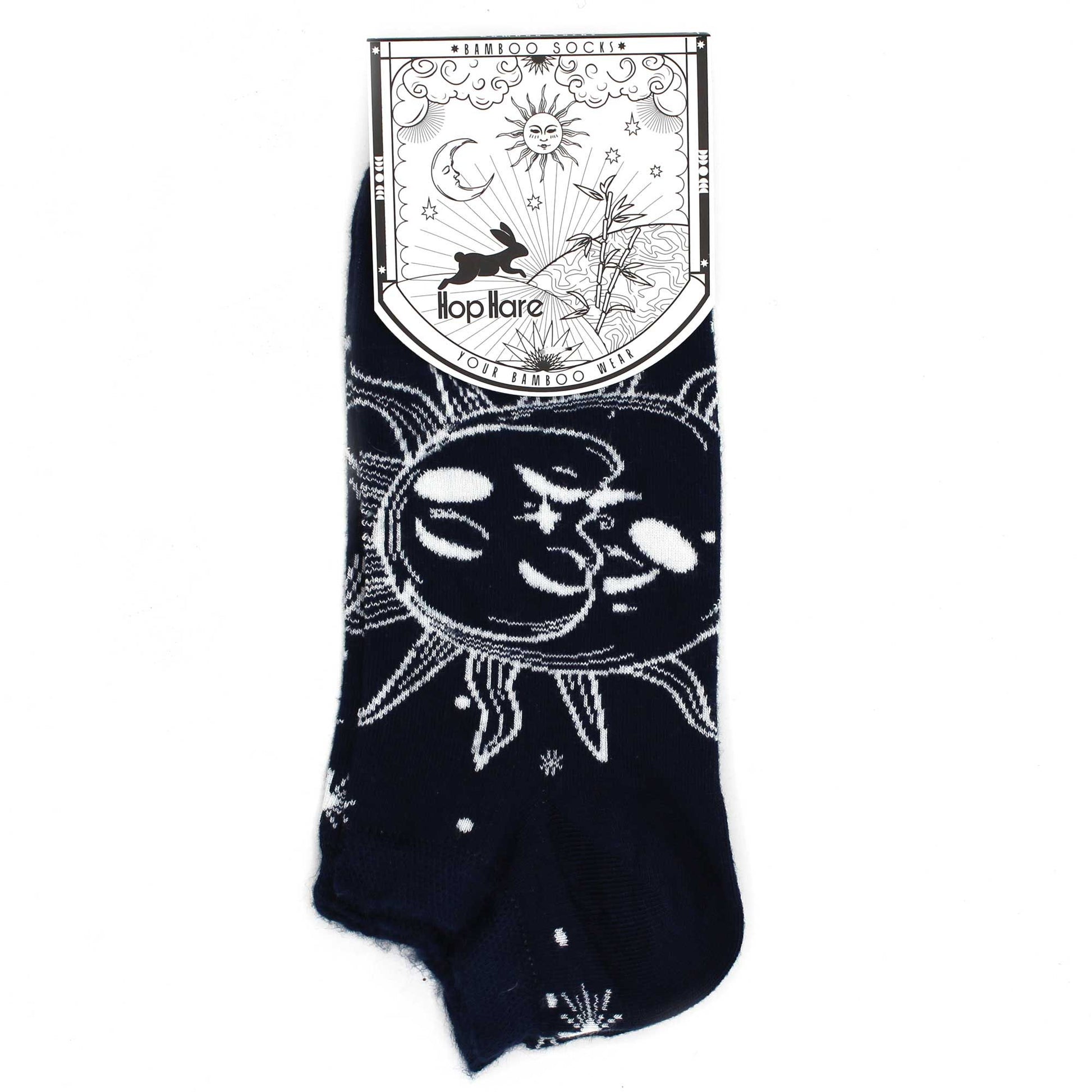S/M Hop Hare Bamboo Socks Low (36-40) - Sun and Moon 