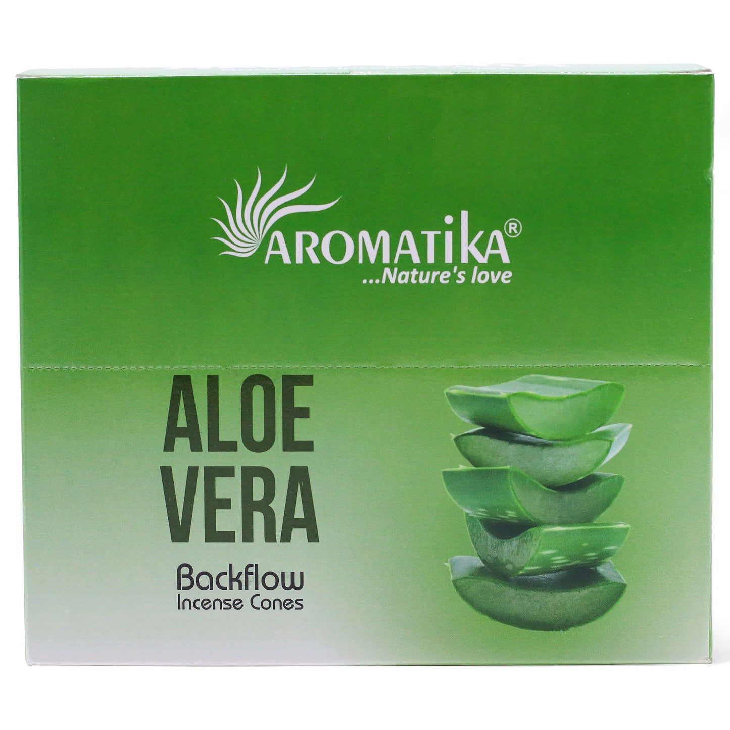 Vonné tyčinky Masala Backflow, balenie 10 kusov - Aloe Vera